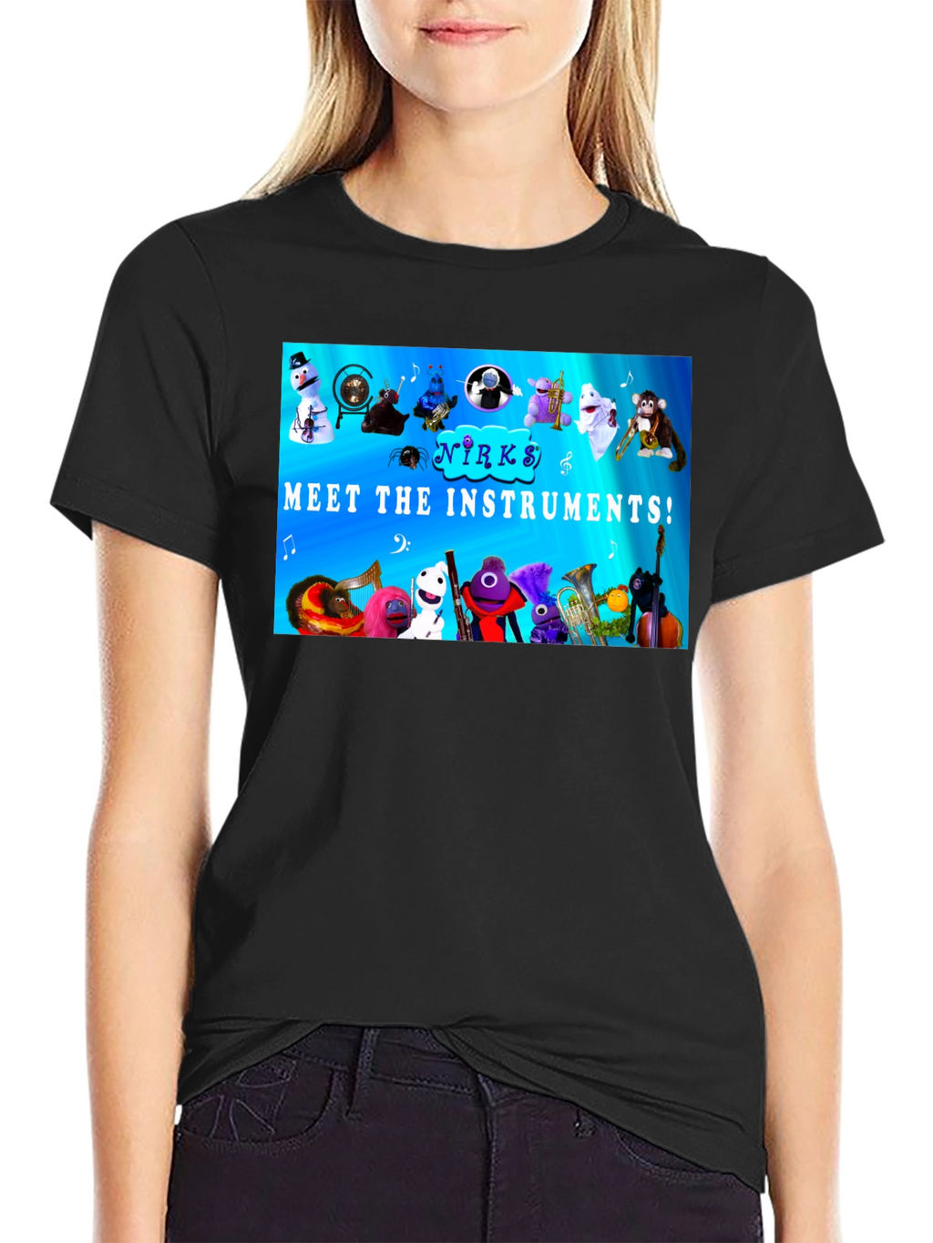 Meet the Instruments Black T-Shirt