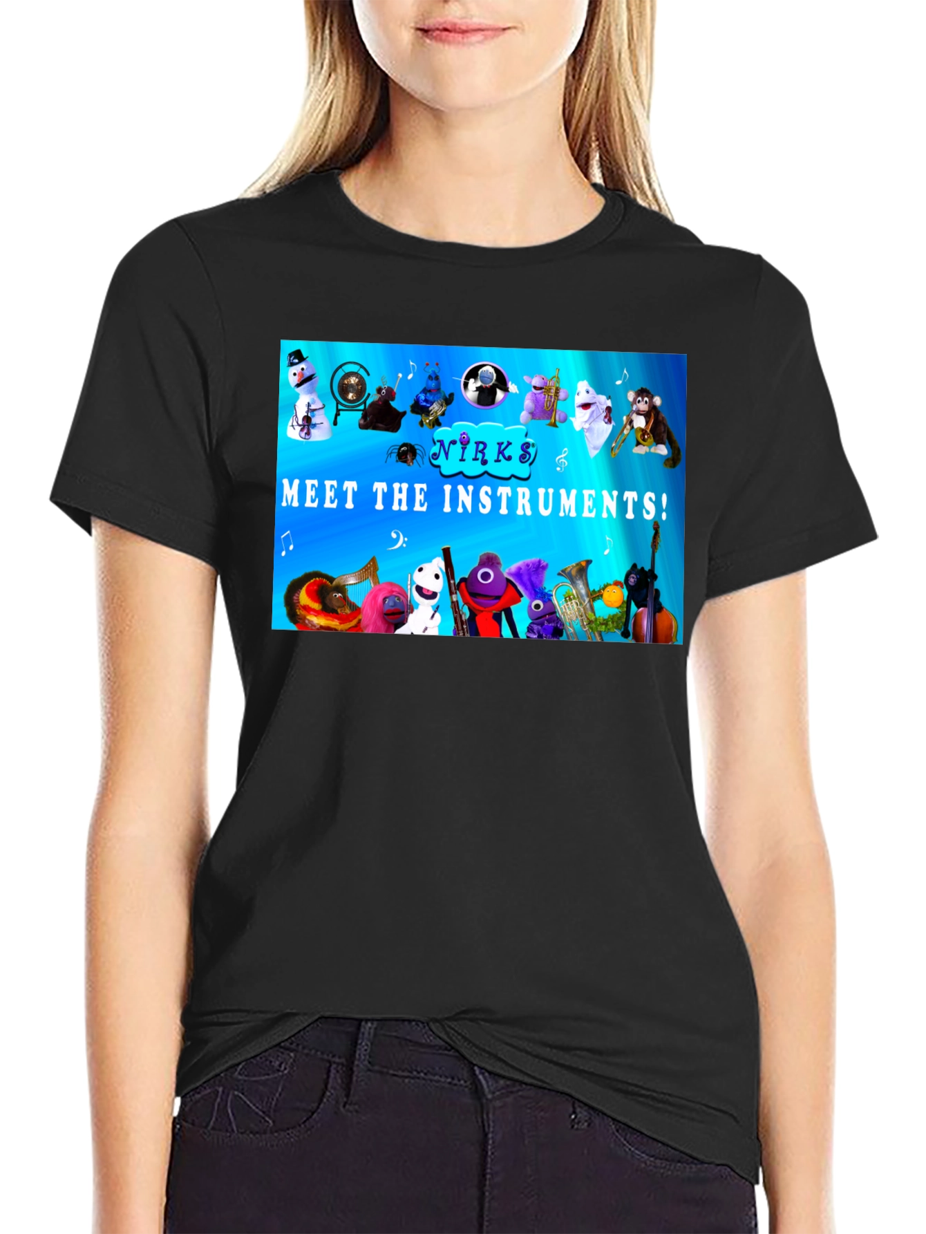 Meet the Instruments Black T-Shirt