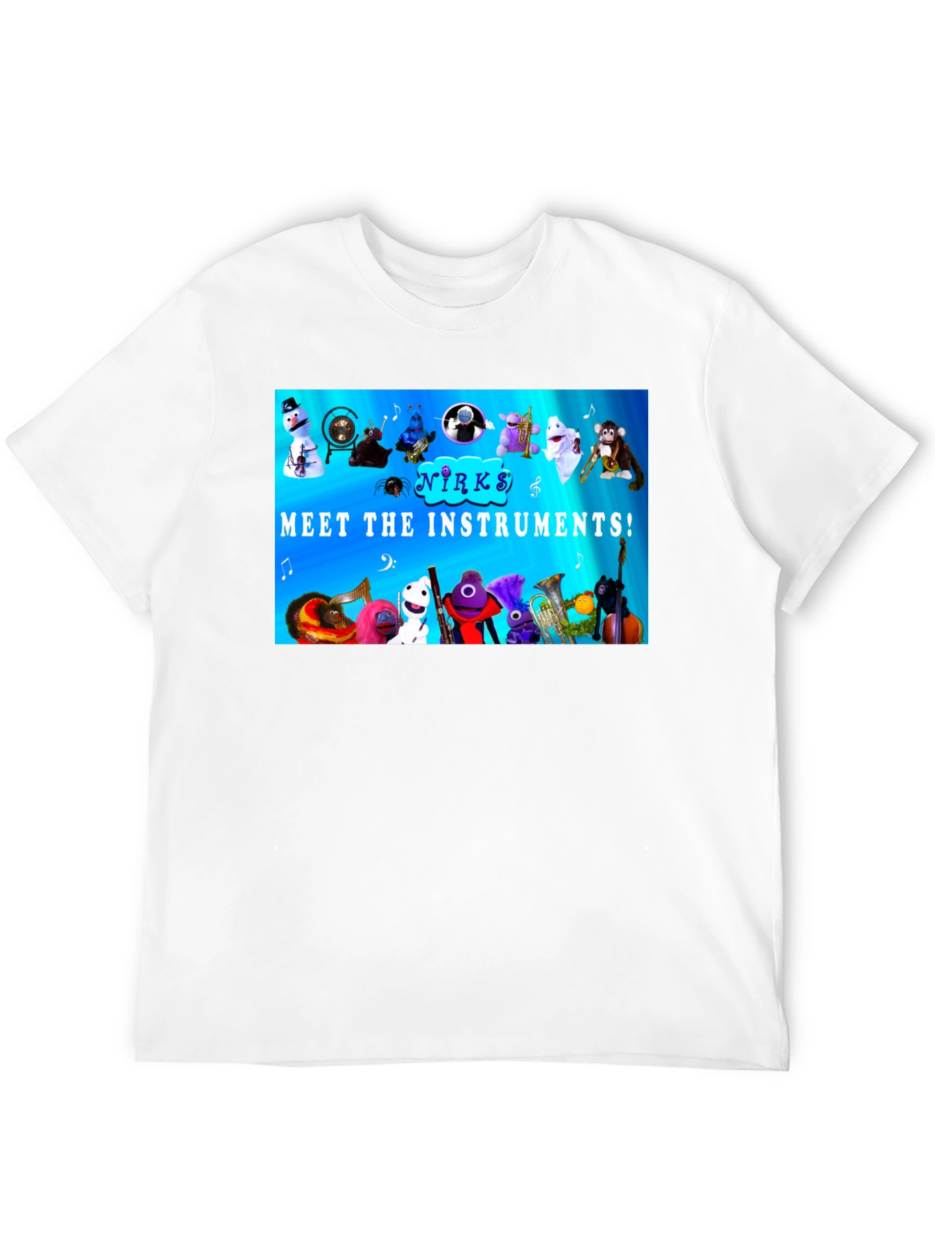 Meet the Instruments Black T-Shirt