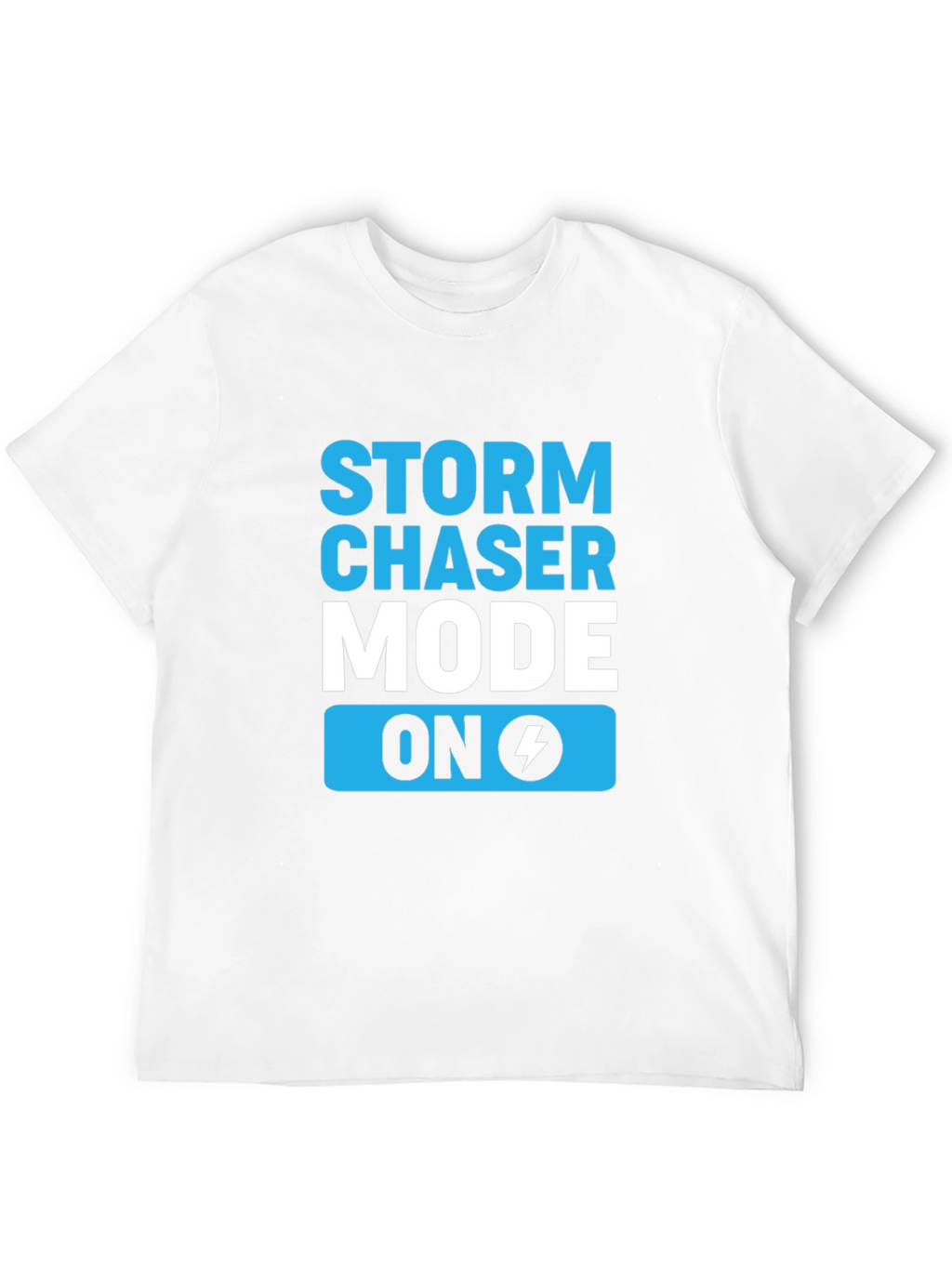 Storm Chaser Mode On Black T-Shirt