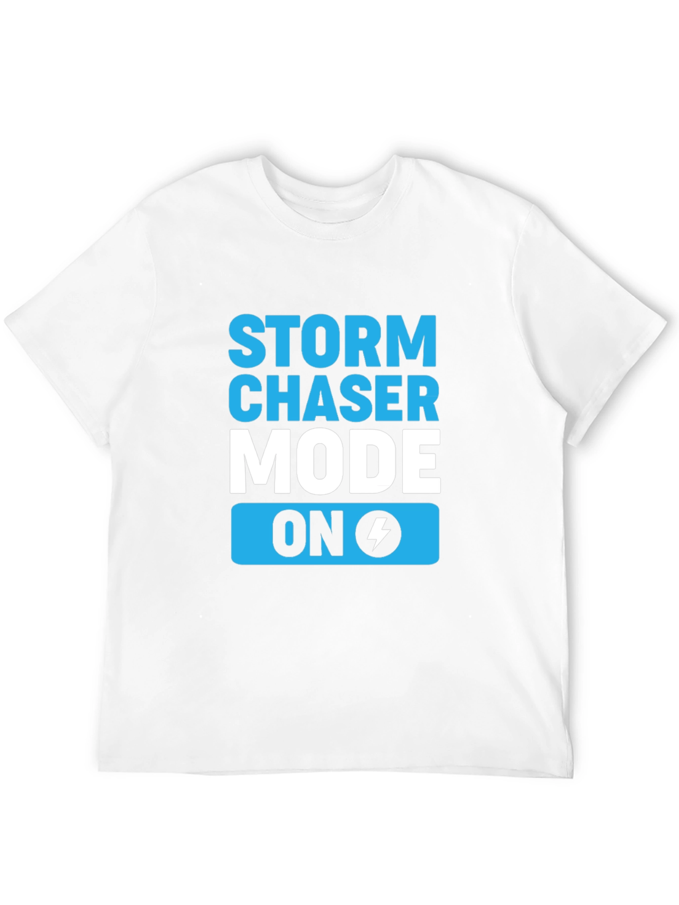 Storm Chaser Mode On Black T-Shirt