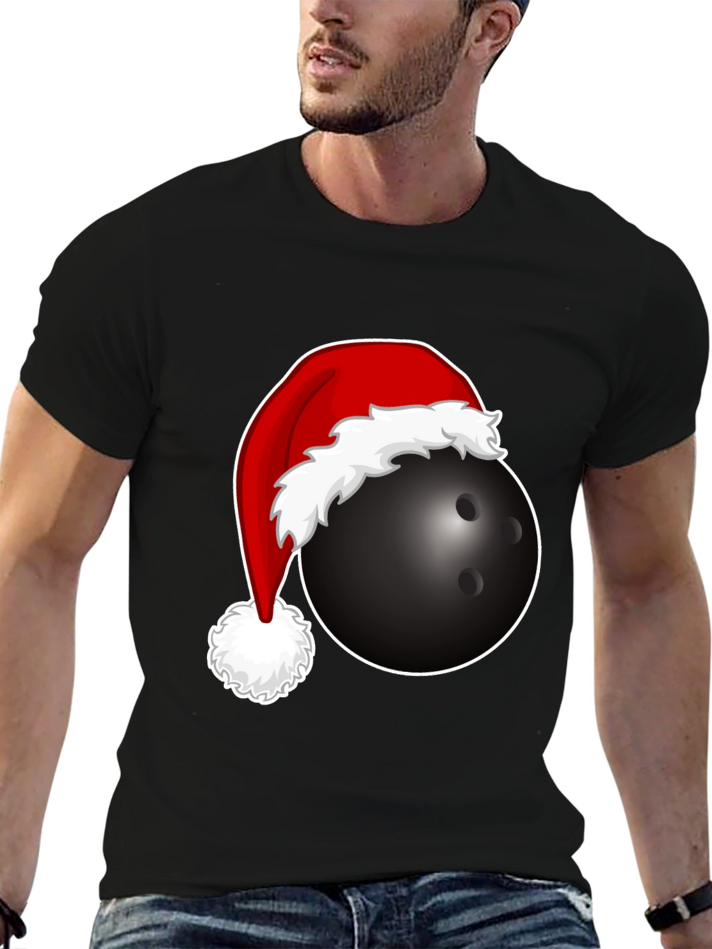 Christmas Bowling Ball T-Shirt