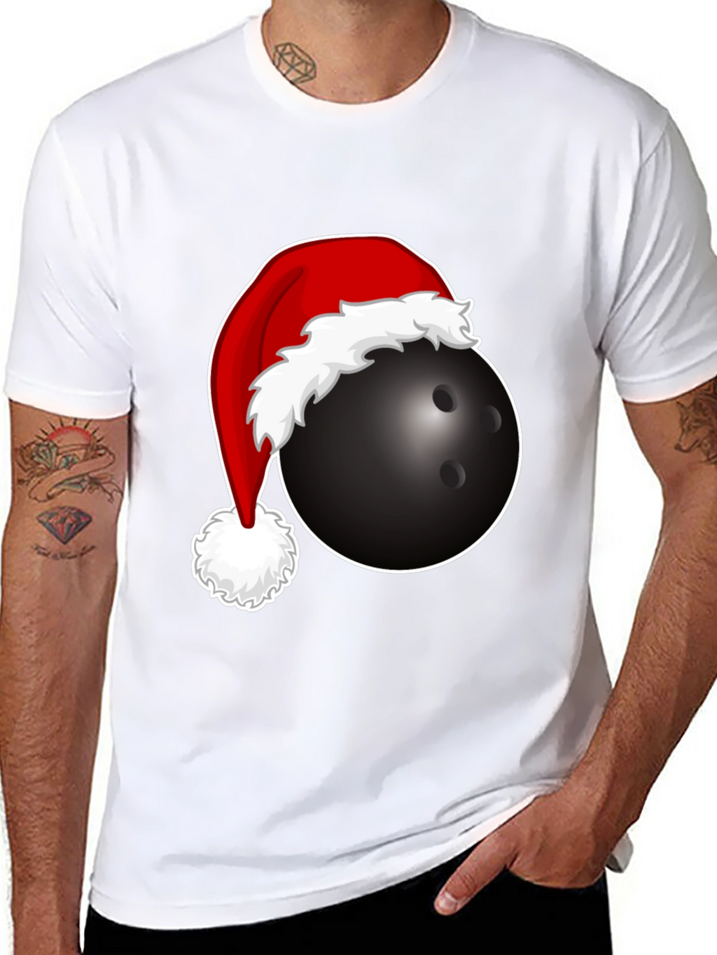 Christmas Bowling Ball T-Shirt