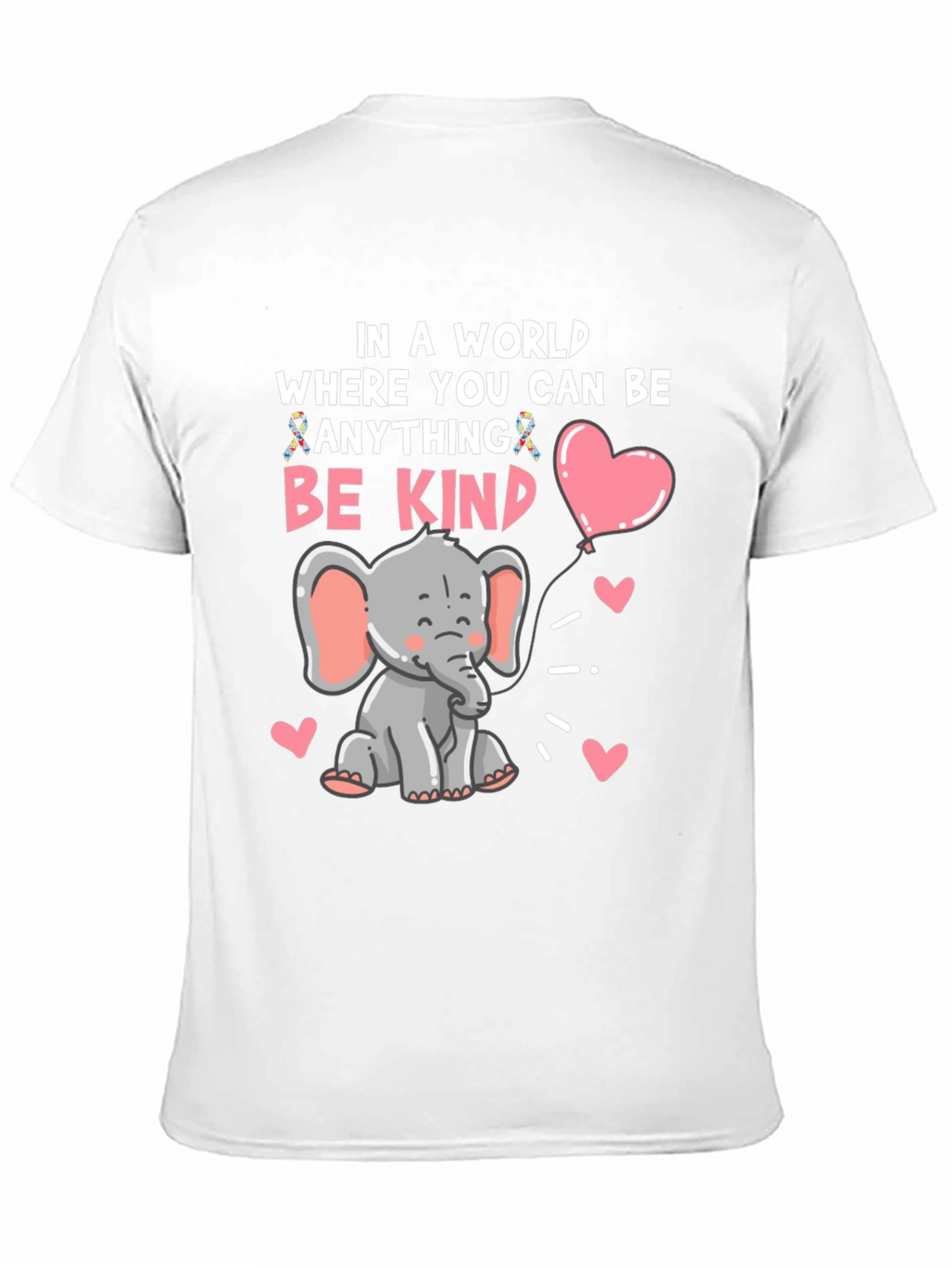 Be Kind Elephant Graphic Tee - Soft Cotton