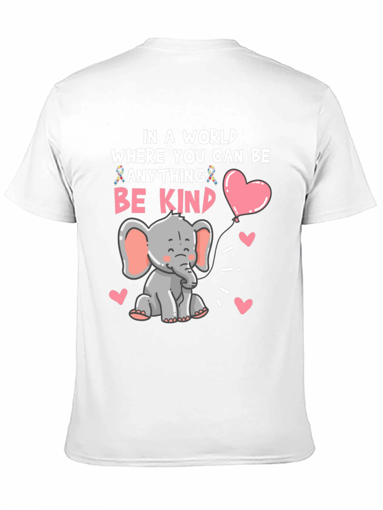 Be Kind Elephant Graphic Tee - Soft Cotton