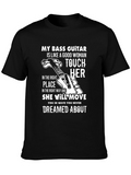 Bass Guitar T-Shirt - Touch Her