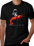 Astronaut Riding Shrimp T-Shirt