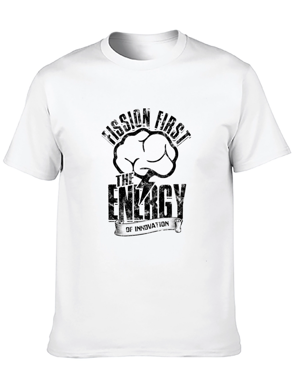Fission First Energy Innovation Graphic Black T-Shirt