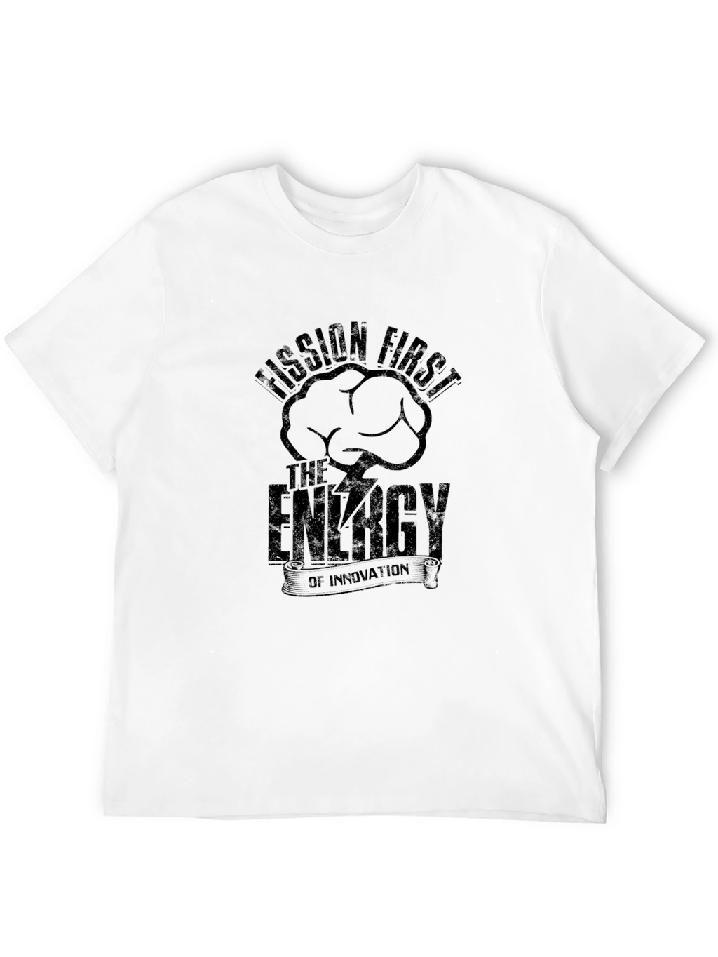 Fission First Energy Innovation Graphic Black T-Shirt