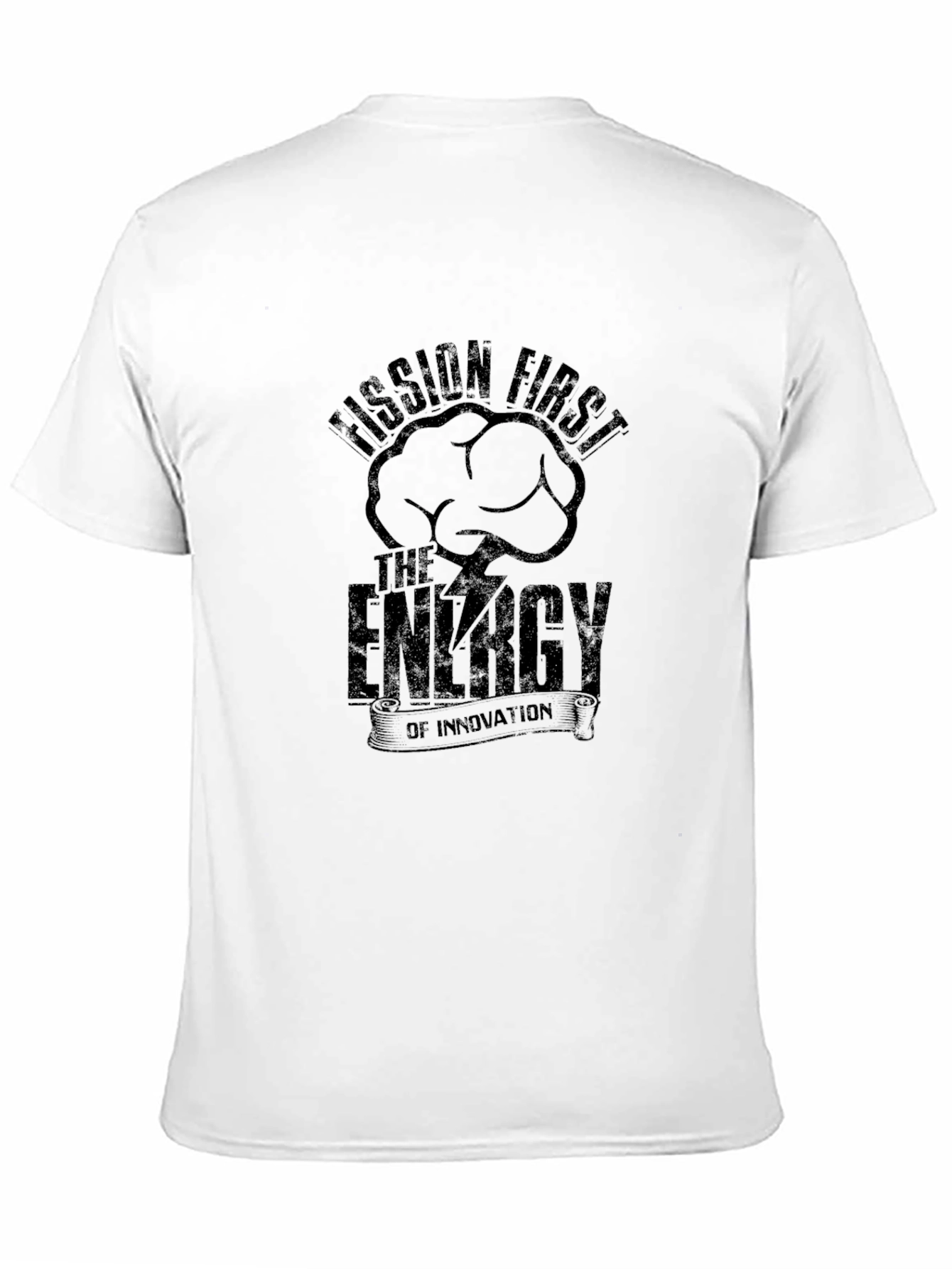 Fission First Energy Innovation Graphic Black T-Shirt
