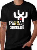 Panna Street Soccer Black Graphic Tee