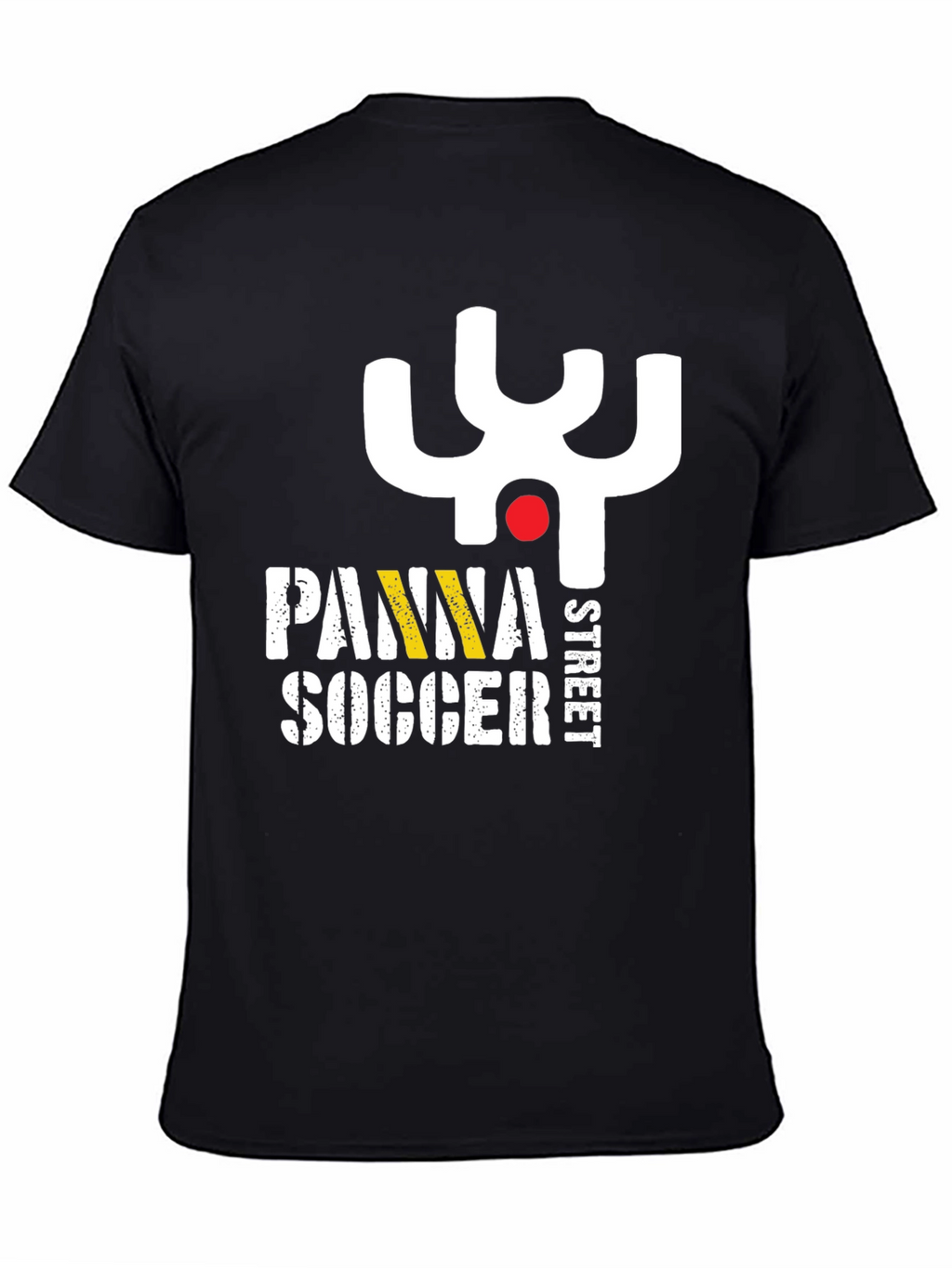 Panna Street Soccer Black Graphic Tee