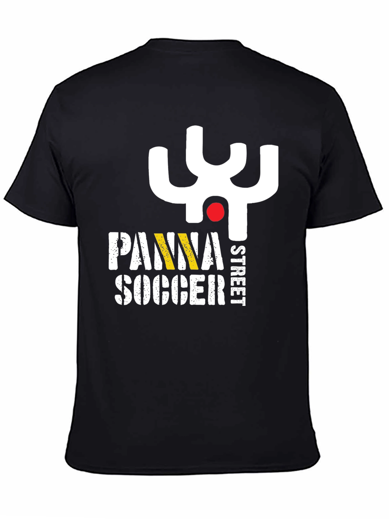 Panna Street Soccer Black Graphic Tee