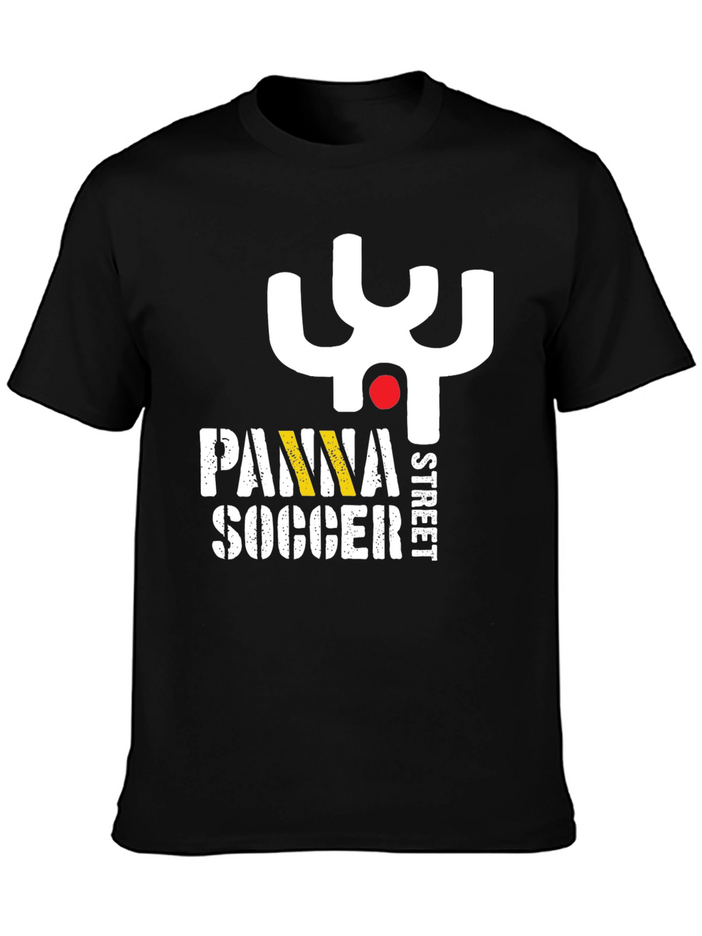 Panna Street Soccer Black Graphic Tee