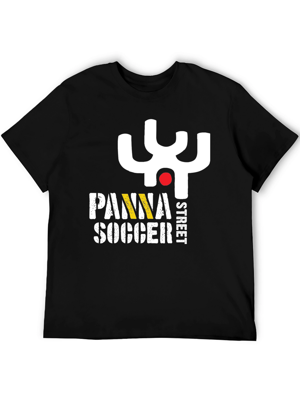 Panna Street Soccer Black Graphic Tee