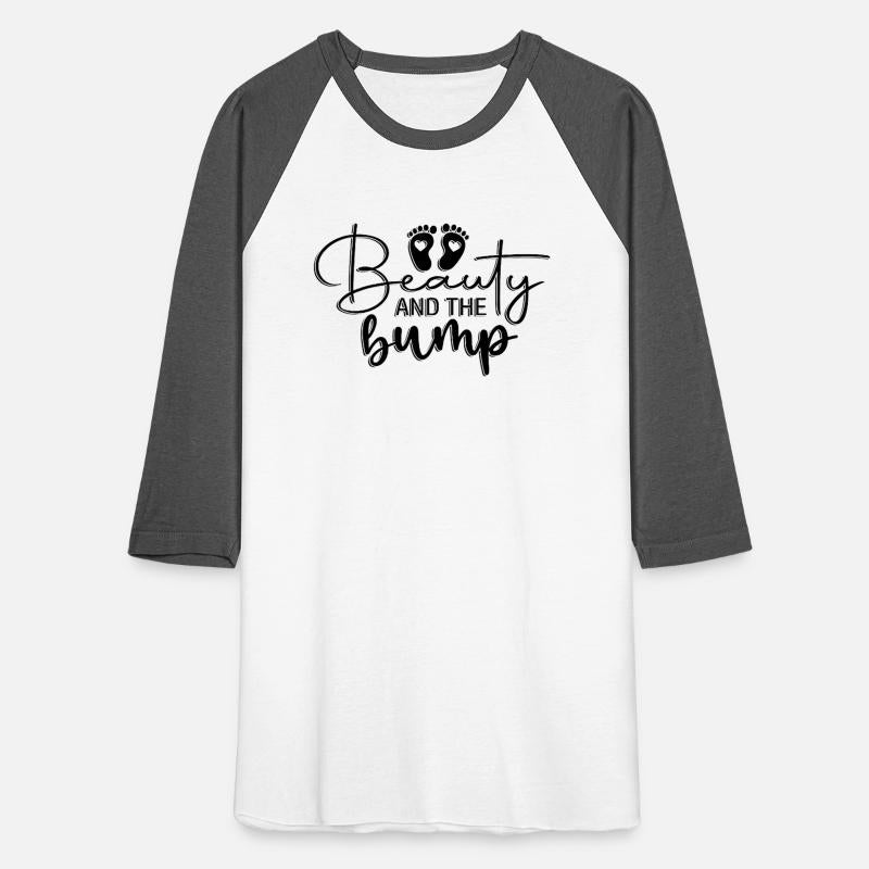 "Beauty and the Bump – Cute Pregnancy Design"