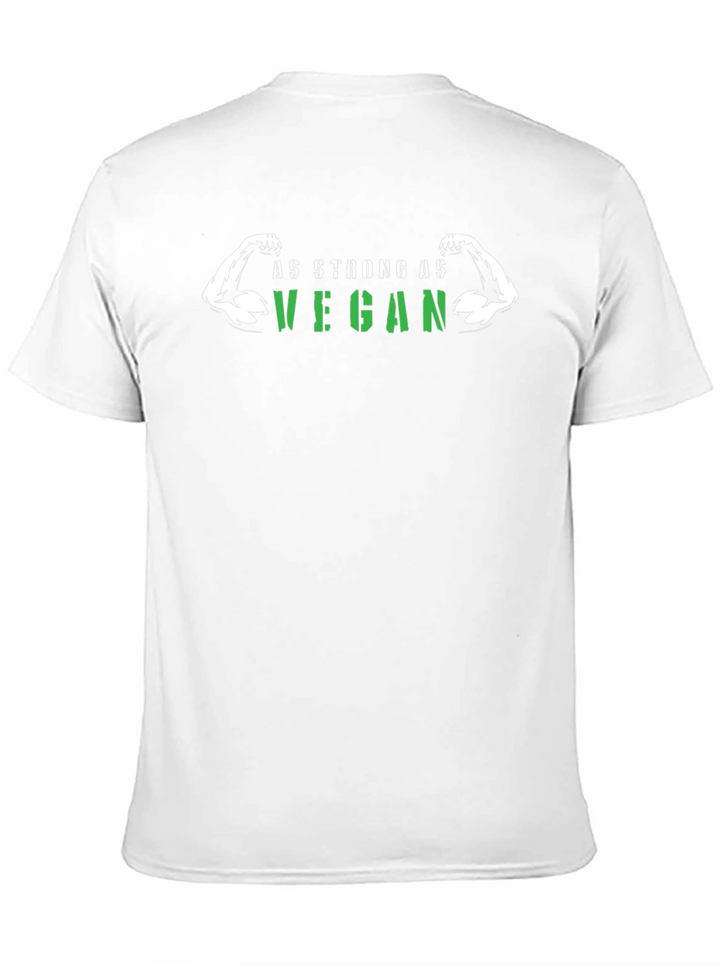 As Strong As Vegan T-Shirt - Black