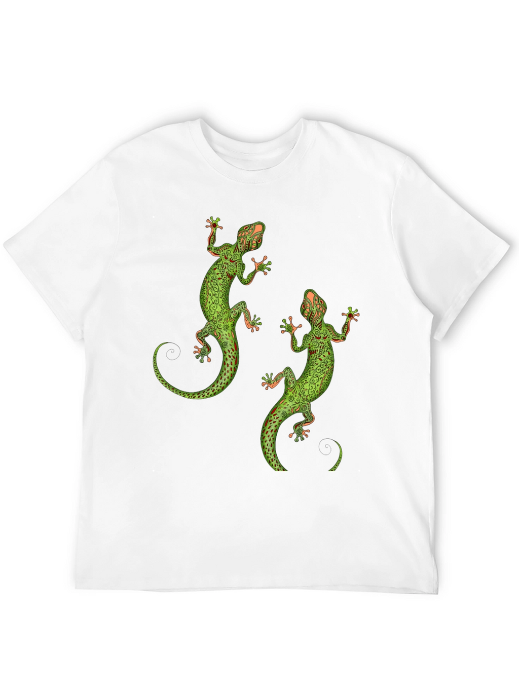 Lizard Graphic Tee - Unique Reptile Print