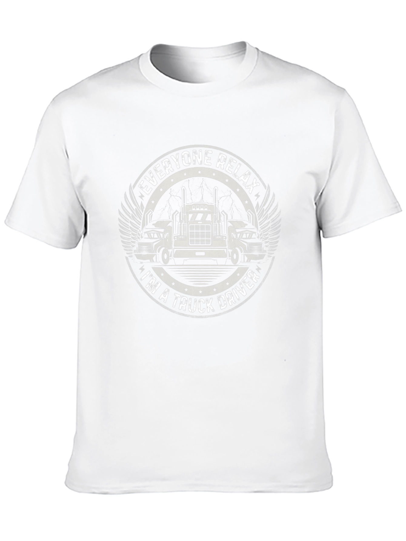 Truck Driver Graphic Tee - Everyone Relax