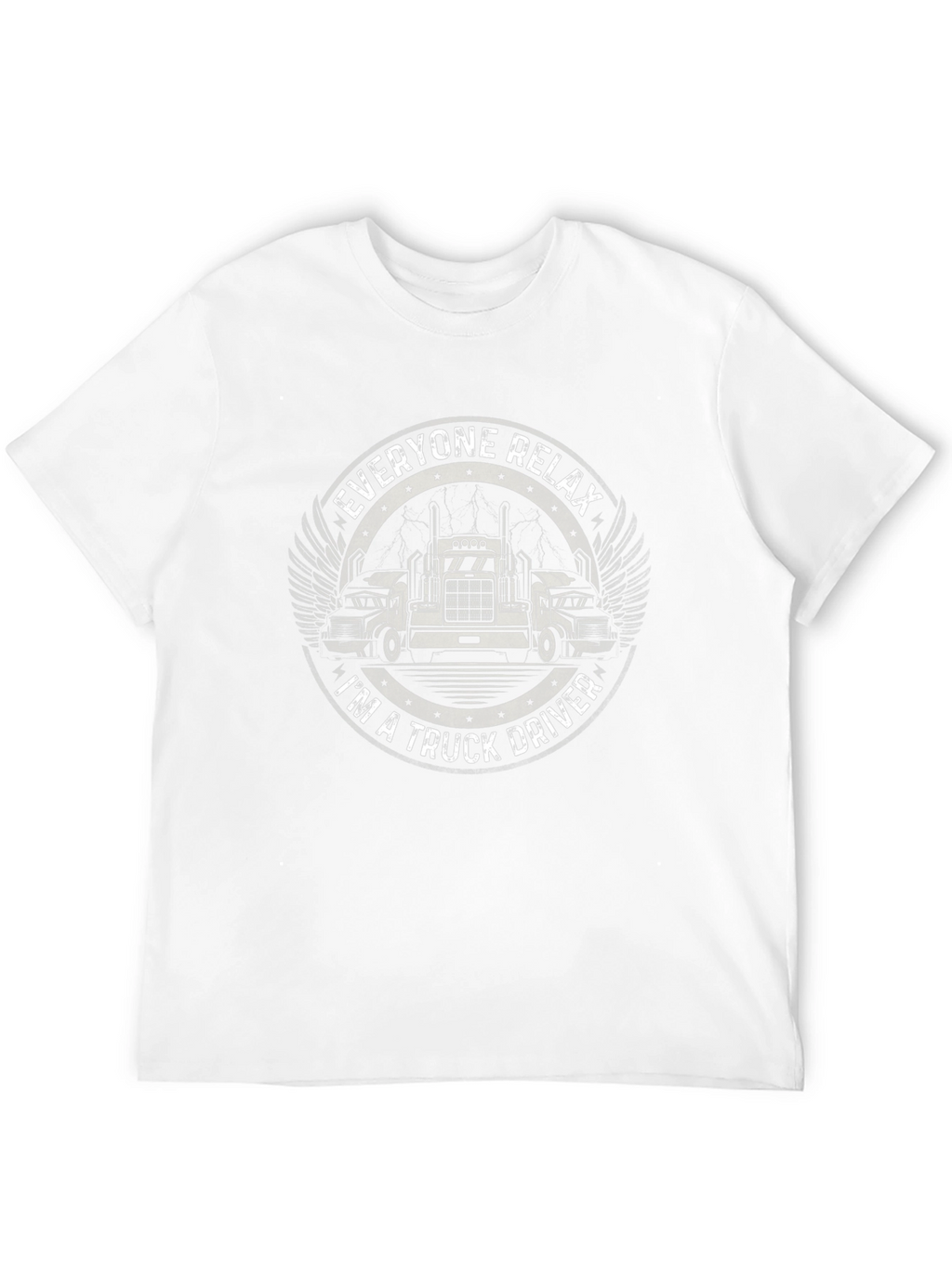 Truck Driver Graphic Tee - Everyone Relax