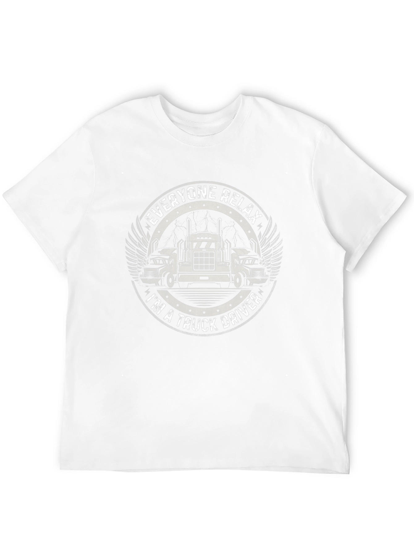 Truck Driver Graphic Tee - Everyone Relax