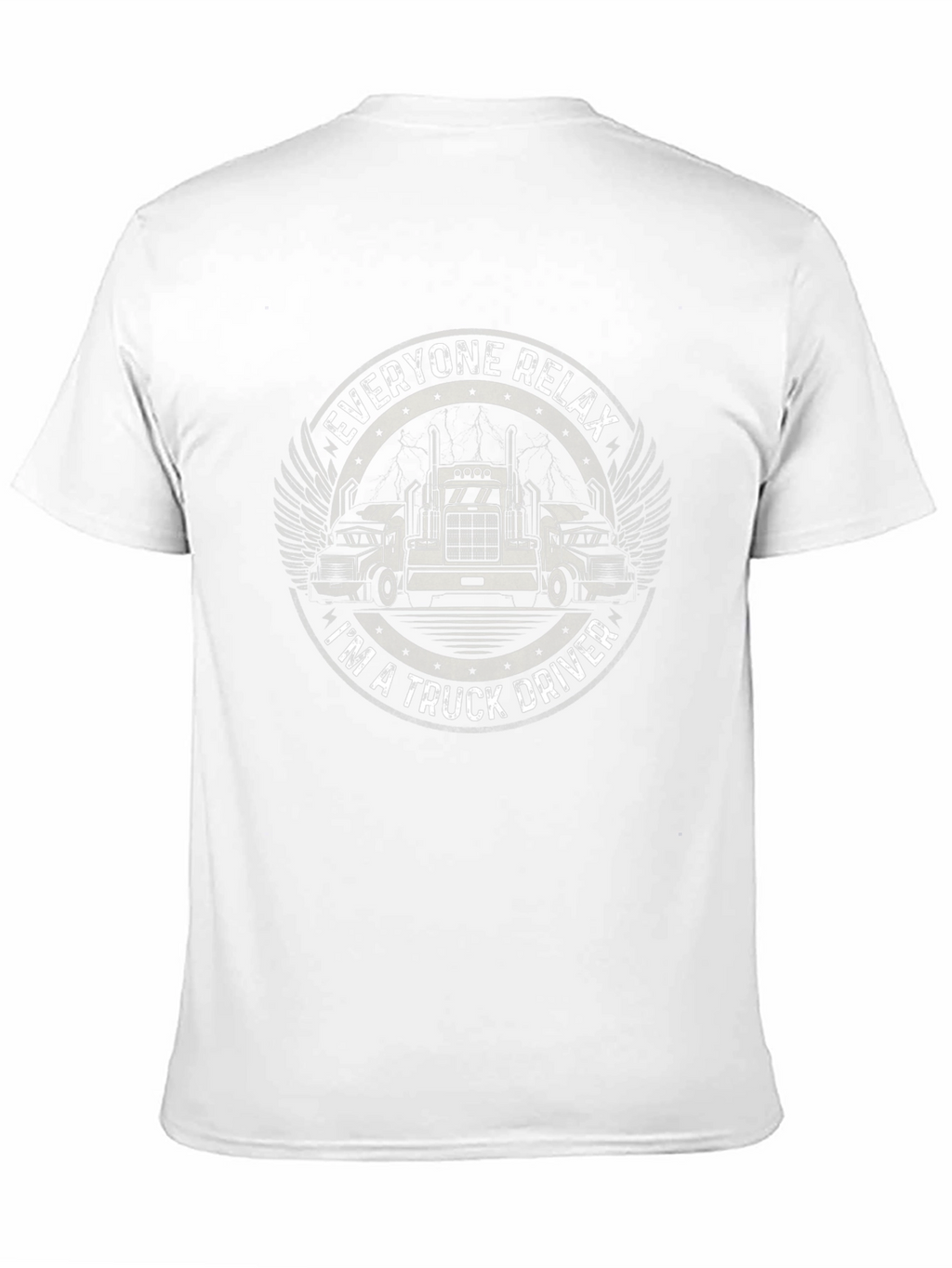 Truck Driver Graphic Tee - Everyone Relax