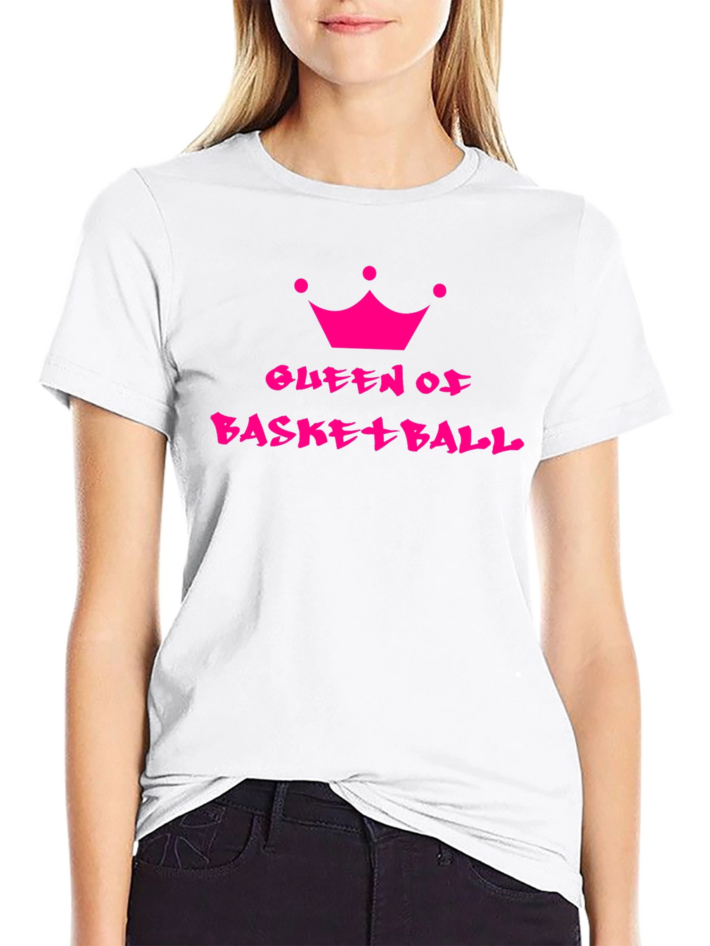 Queen of Basketball Graphic T-Shirt