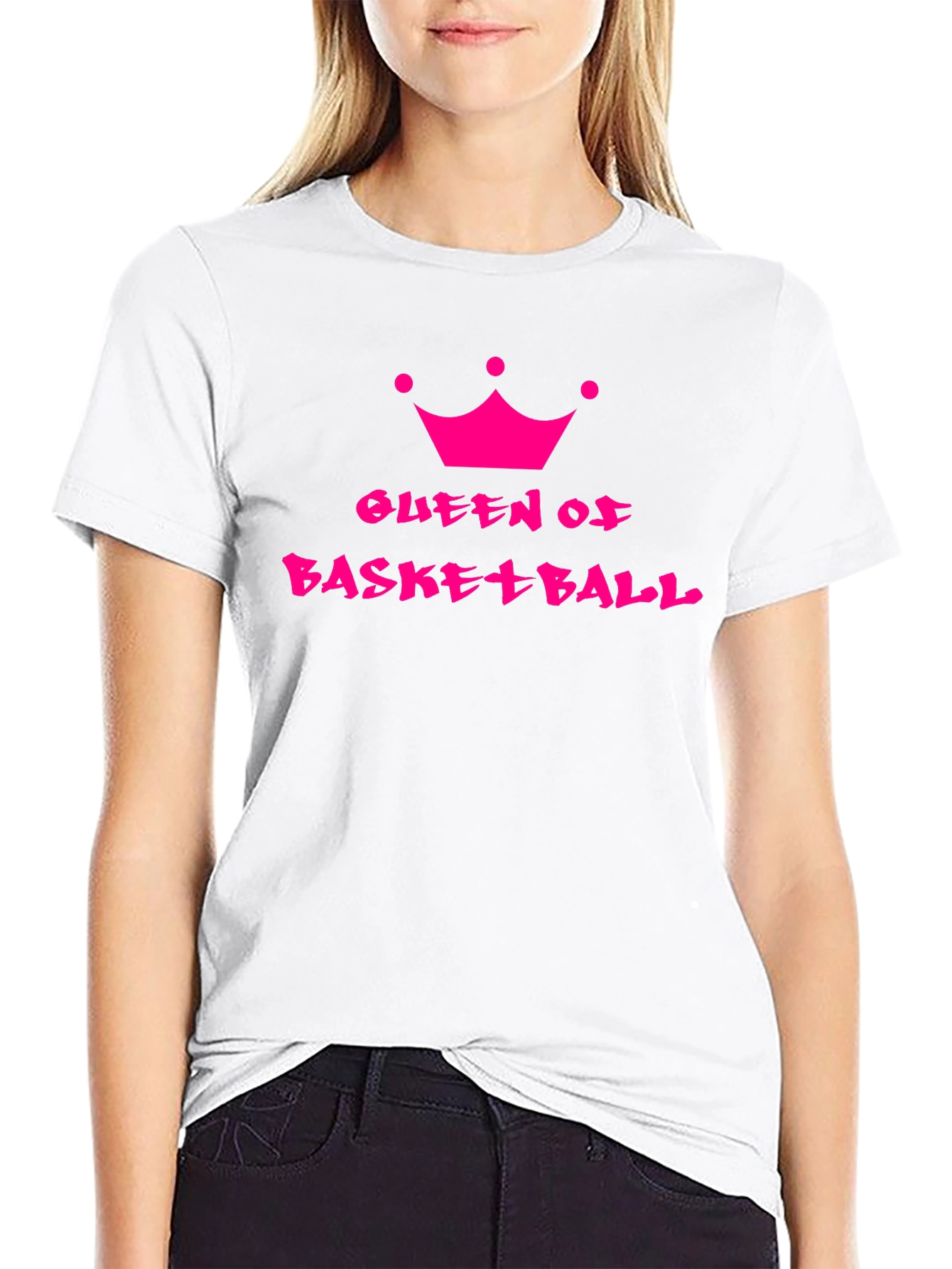 Queen of Basketball Graphic T-Shirt
