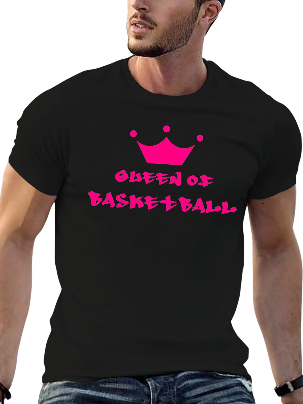Queen of Basketball Graphic T-Shirt