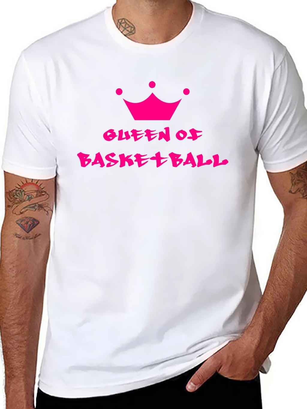 Queen of Basketball Graphic T-Shirt
