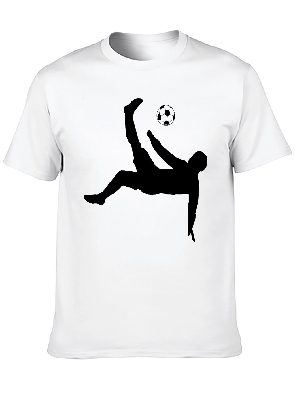 Soccer Kick T-Shirt - Black Graphic Tee