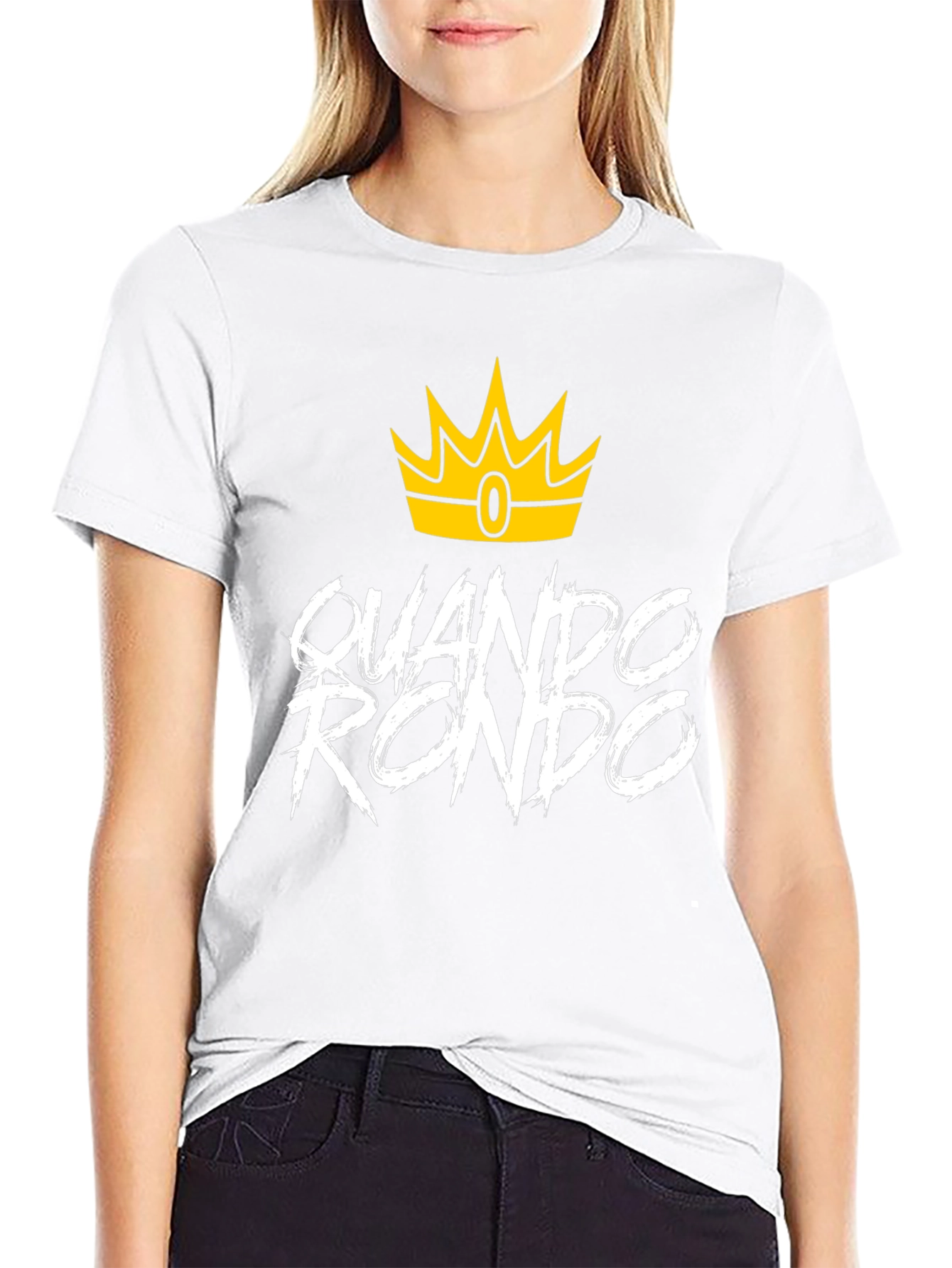 Quando Rondo Crown Graphic Black T-Shirt