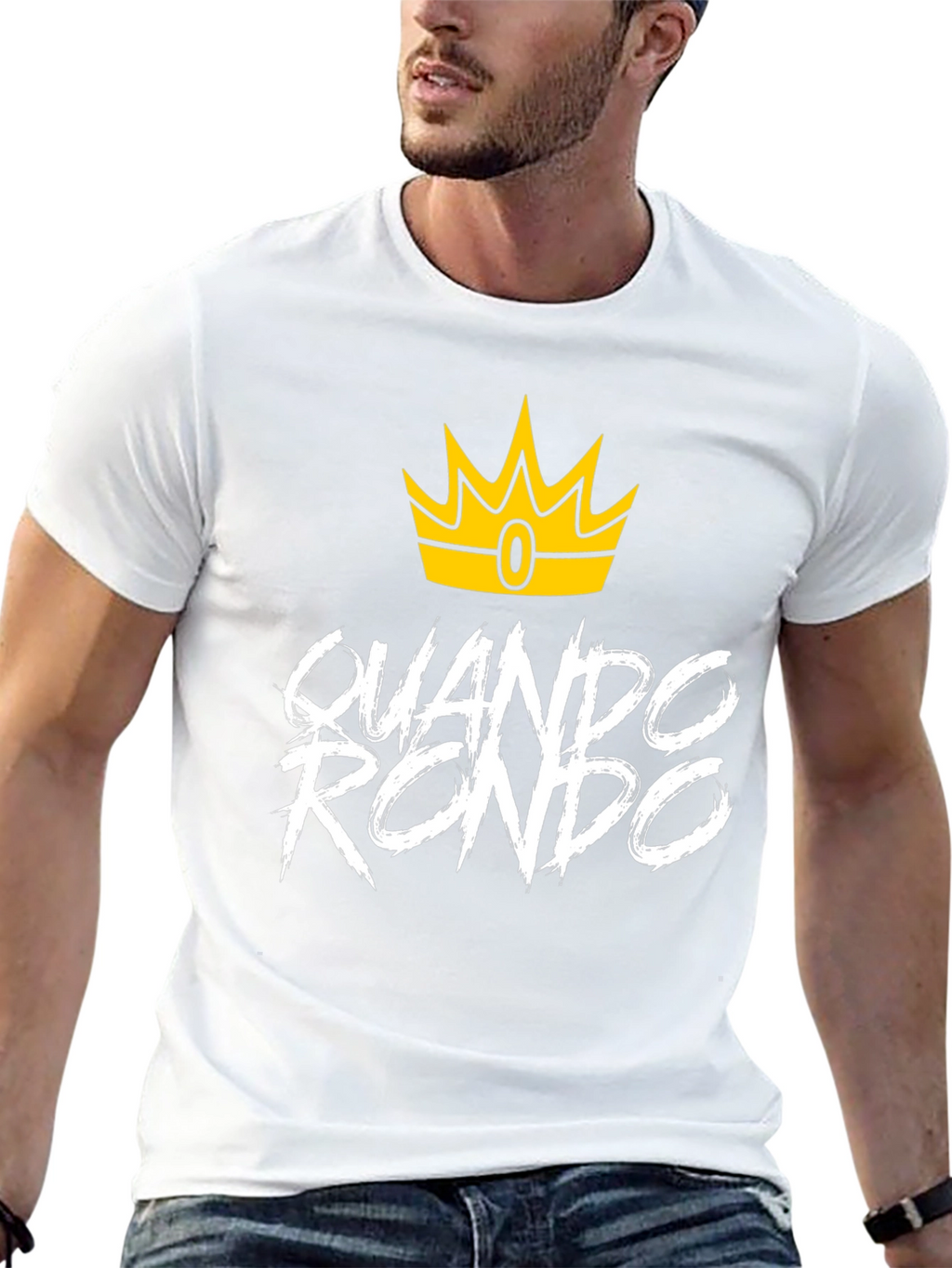 Quando Rondo Crown Graphic Black T-Shirt