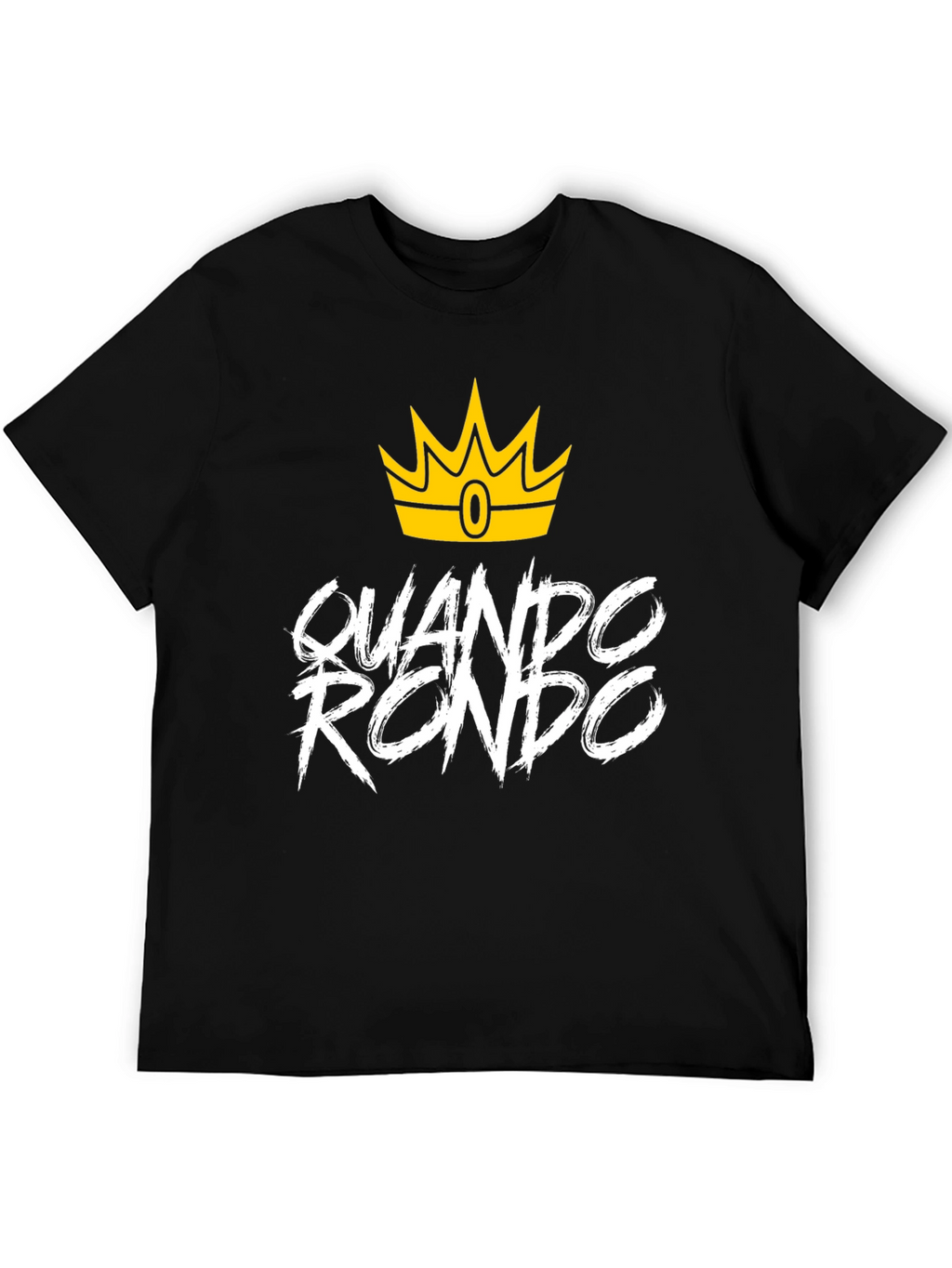 Quando Rondo Crown Graphic Black T-Shirt
