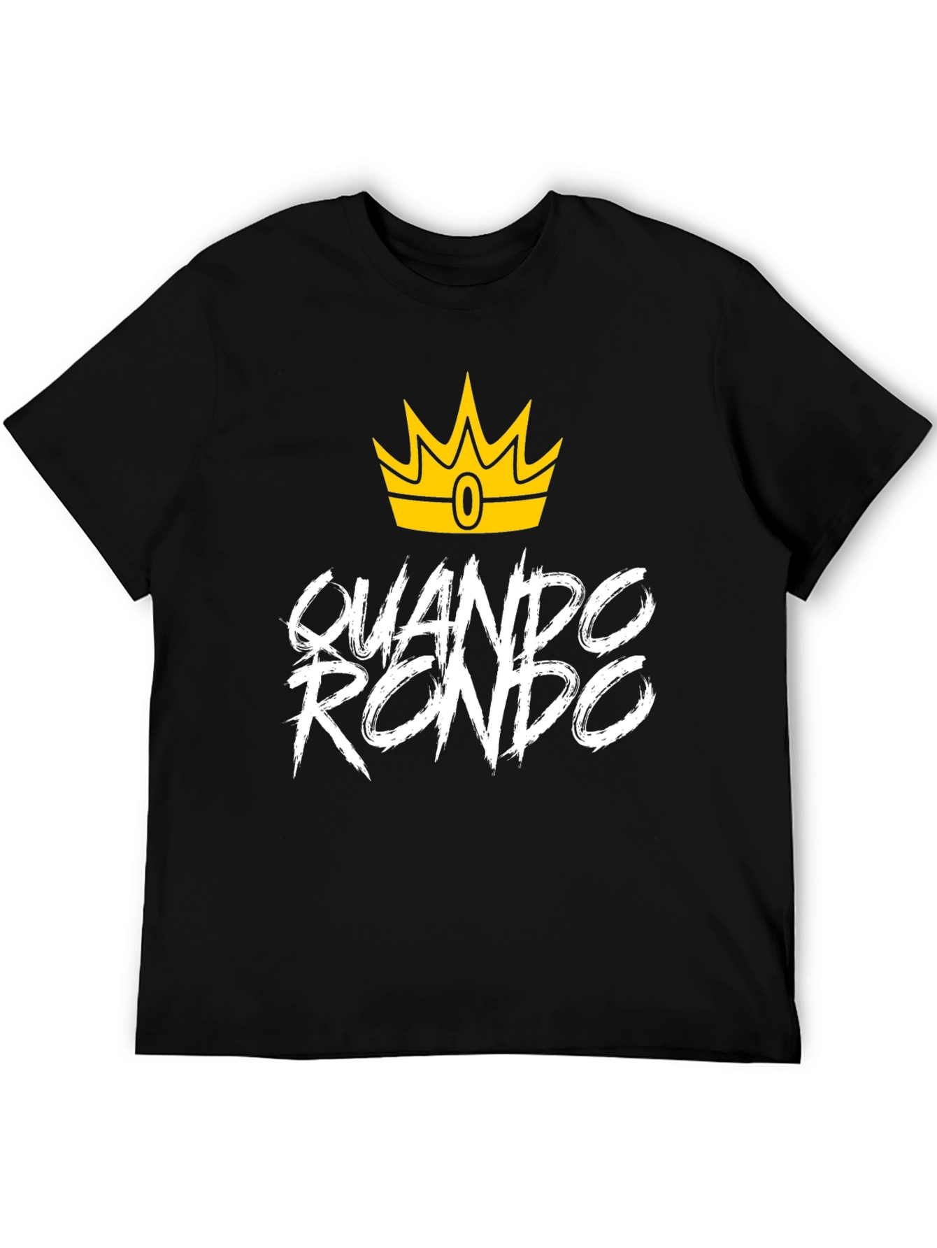 Quando Rondo Crown Graphic Black T-Shirt