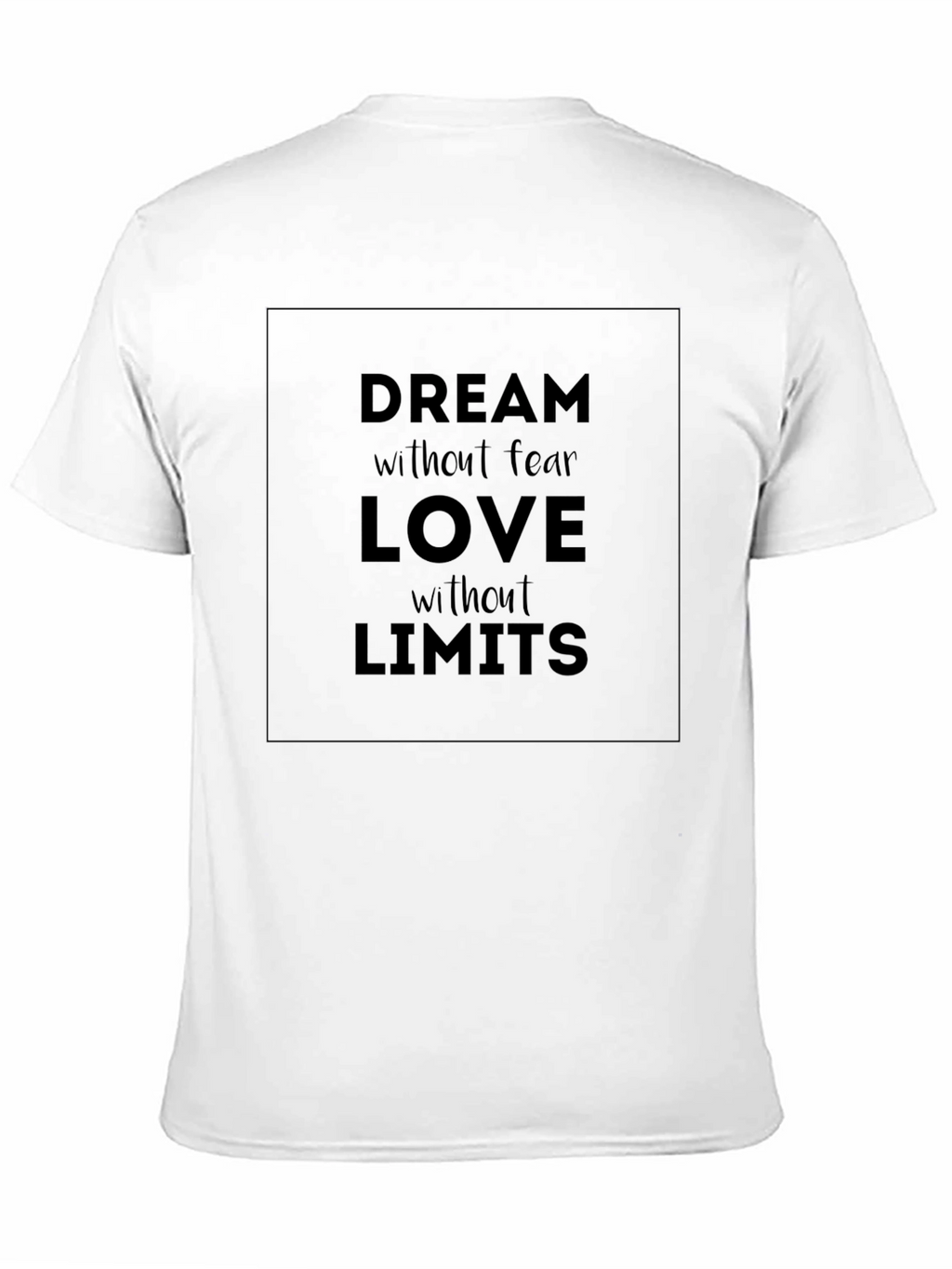 Dream Love Limit Black T-Shirt