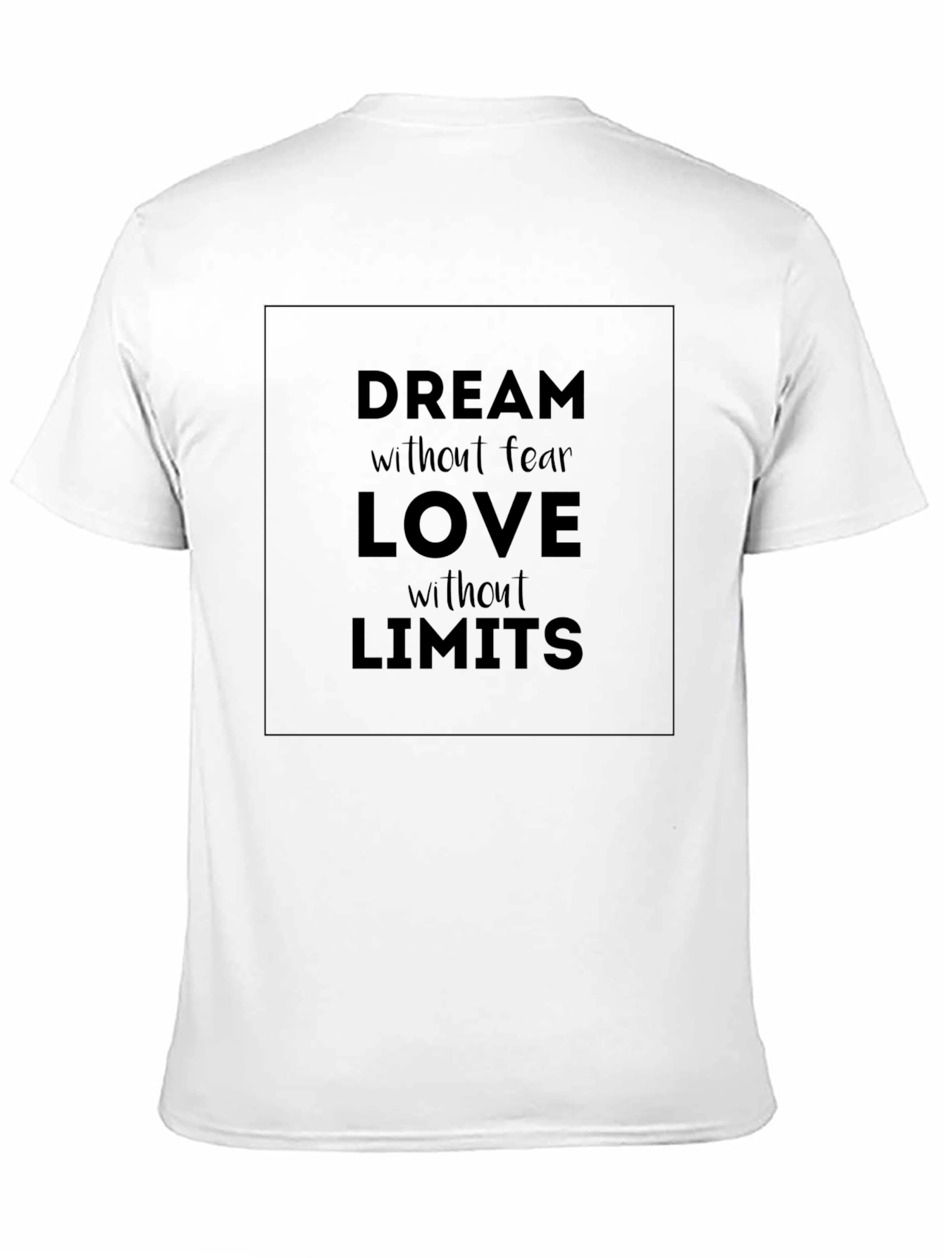 Dream Love Limit Black T-Shirt