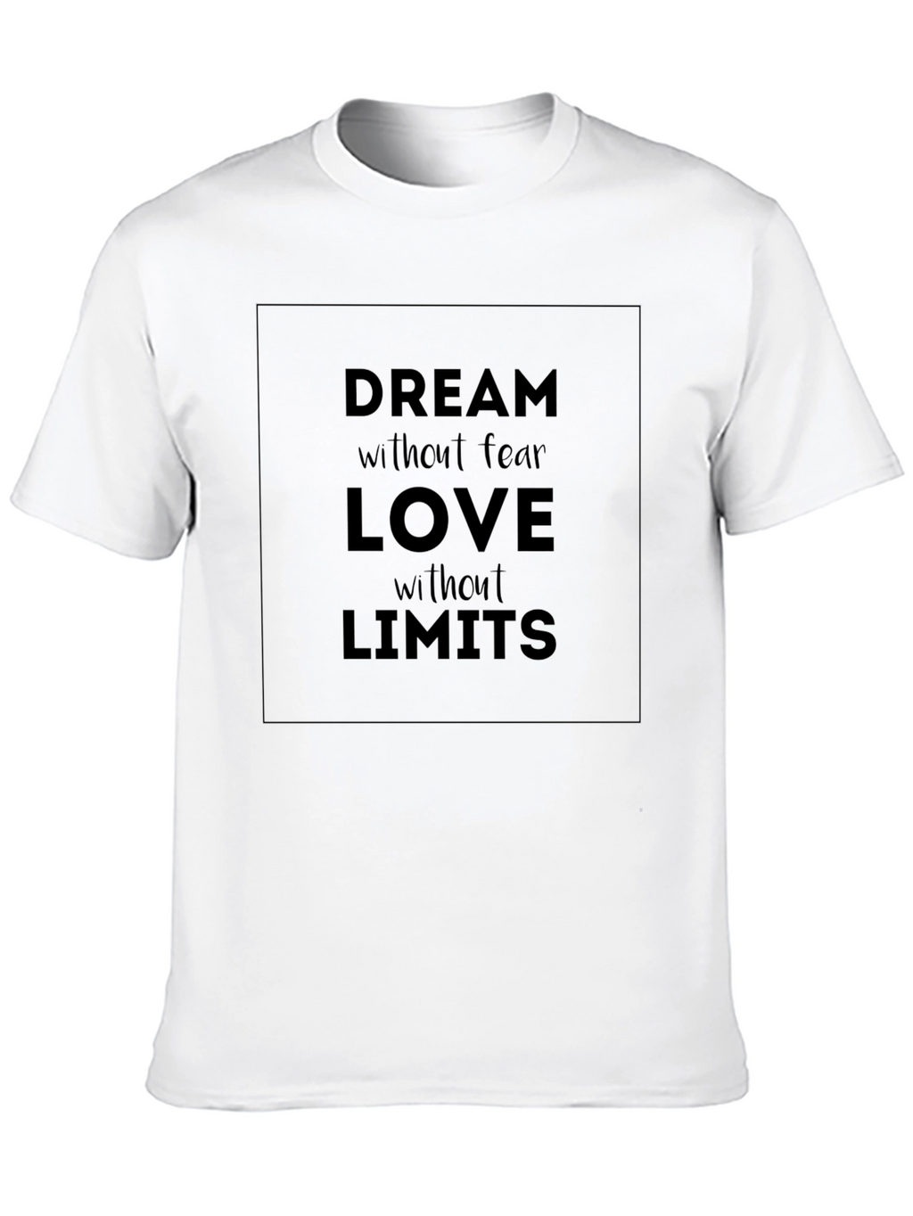 Dream Love Limit Black T-Shirt