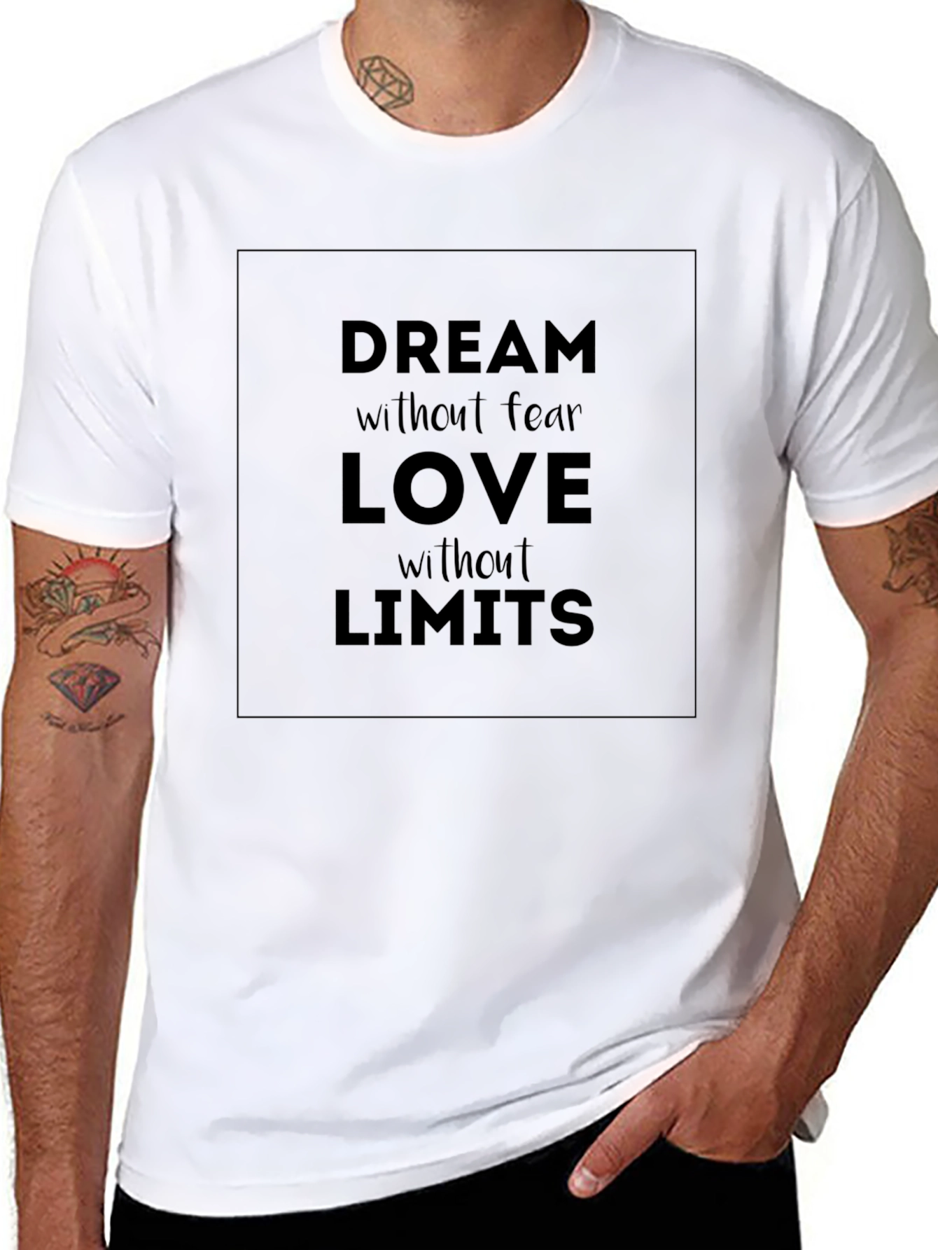 Dream Love Limit Black T-Shirt