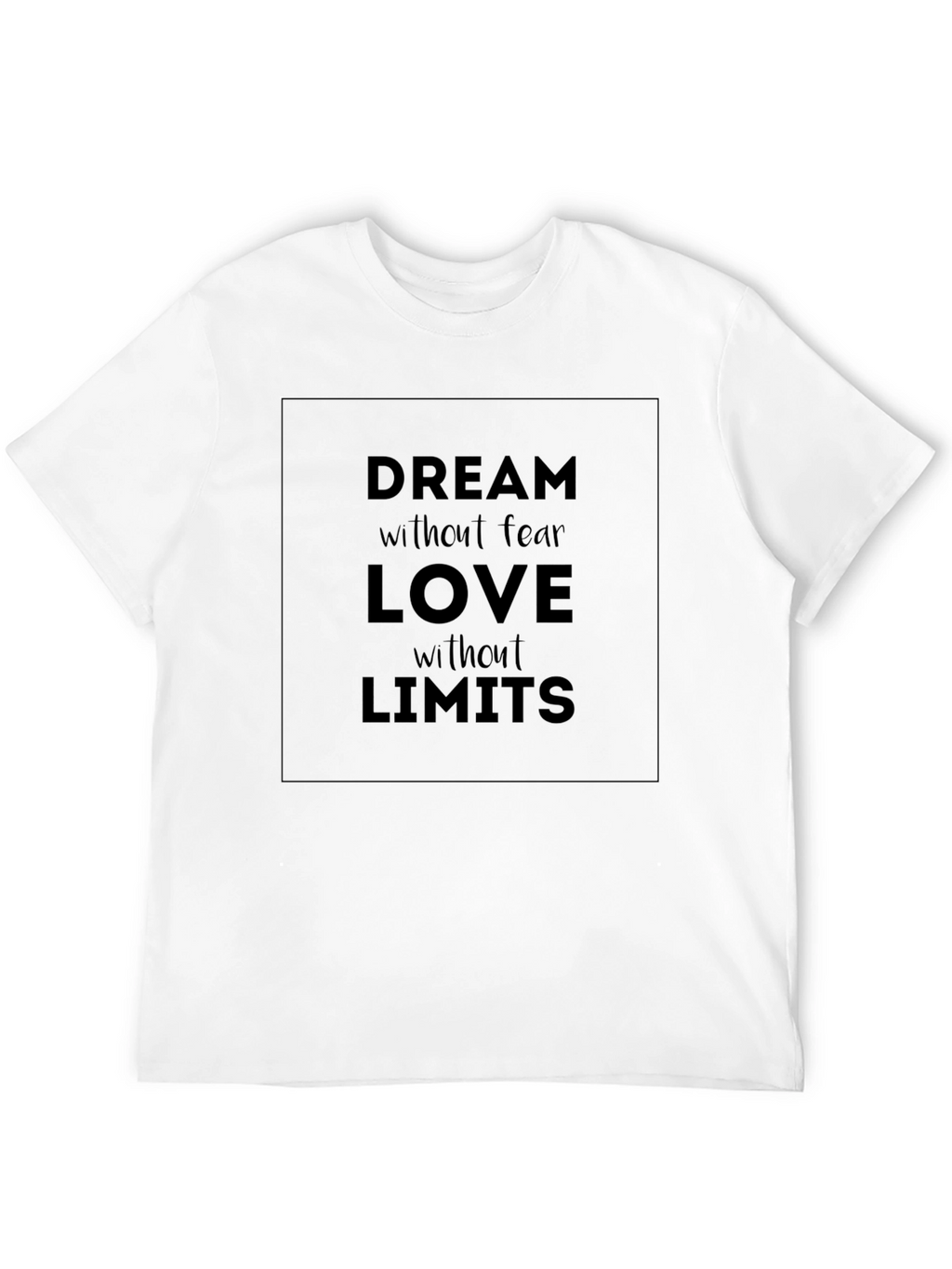 Dream Love Limit Black T-Shirt