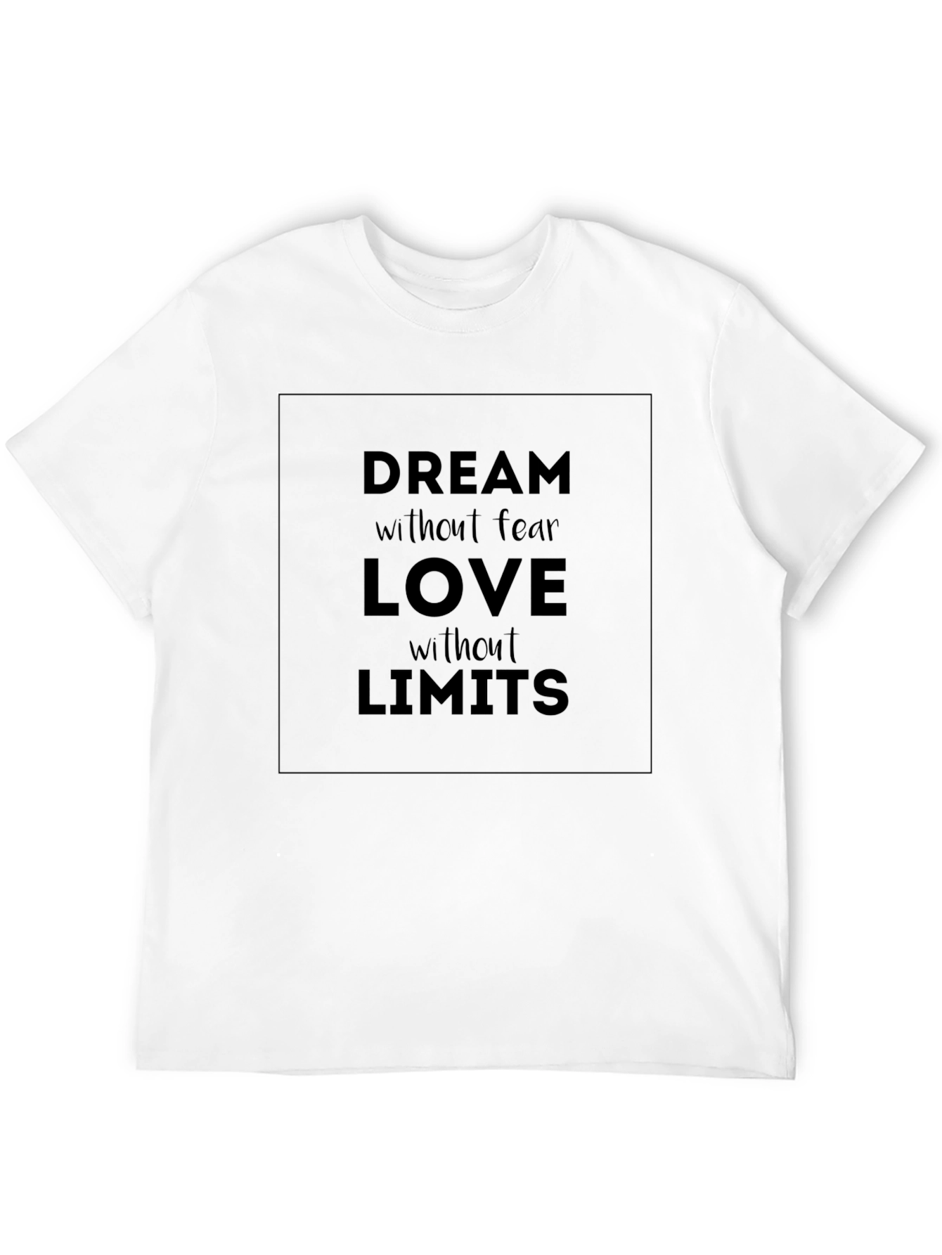 Dream Love Limit Black T-Shirt