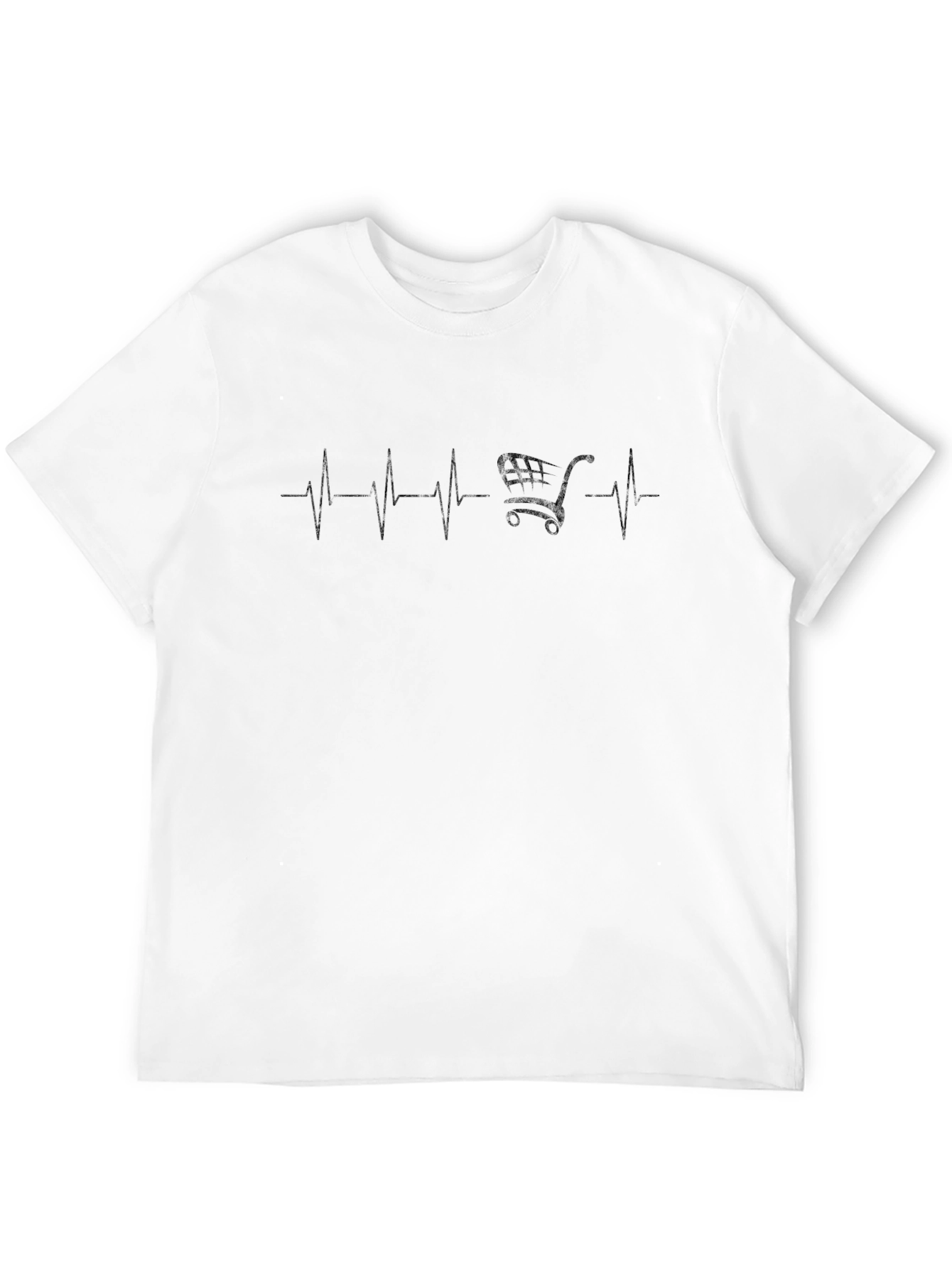 Shopping Cart Heartbeat T-Shirt