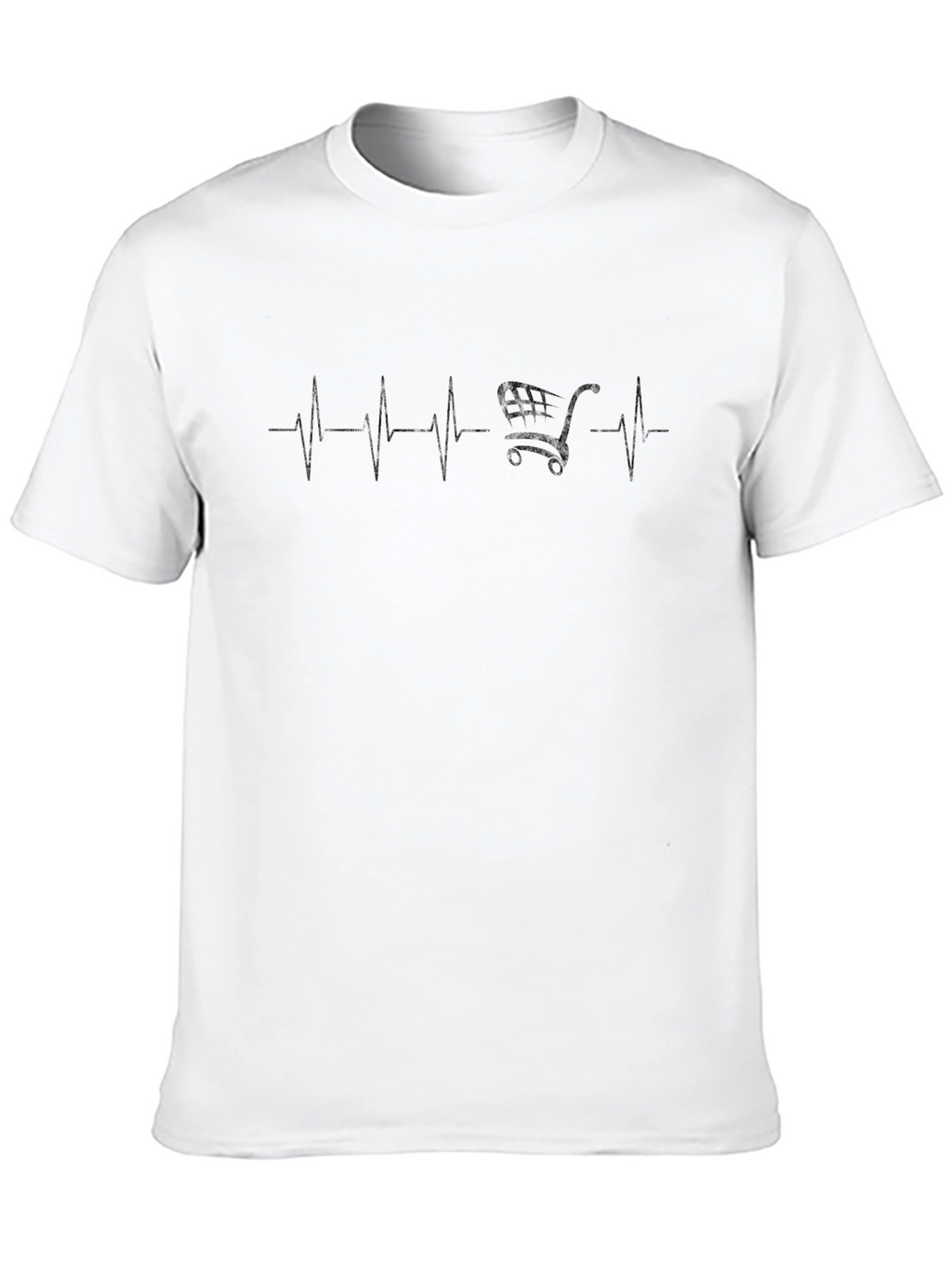 Shopping Cart Heartbeat T-Shirt