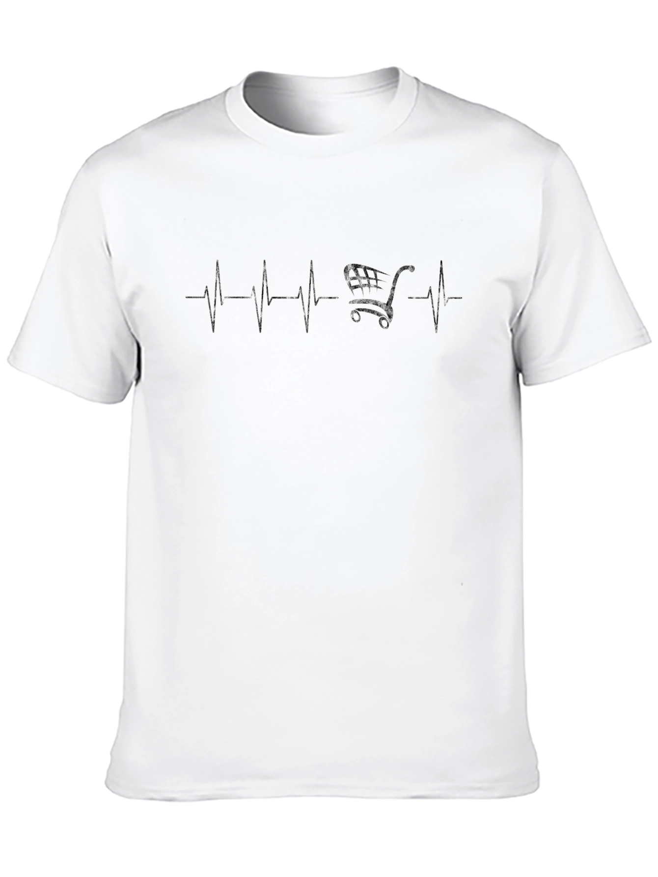 Shopping Cart Heartbeat T-Shirt