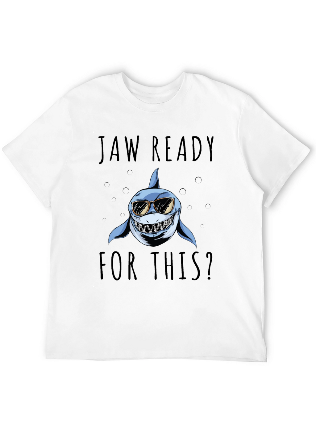 Jaw Ready Shark Graphic T-Shirt