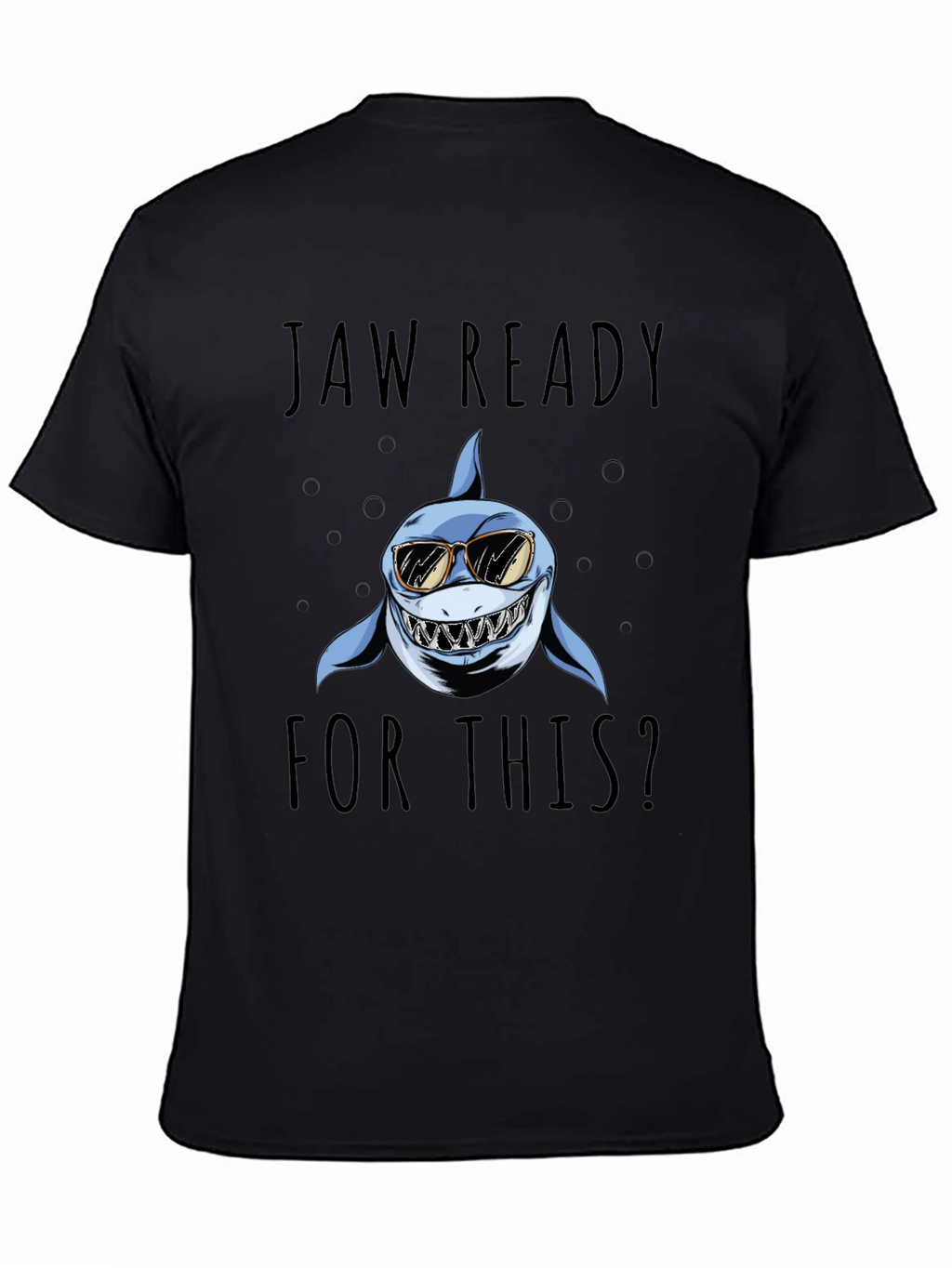 Jaw Ready Shark Graphic T-Shirt