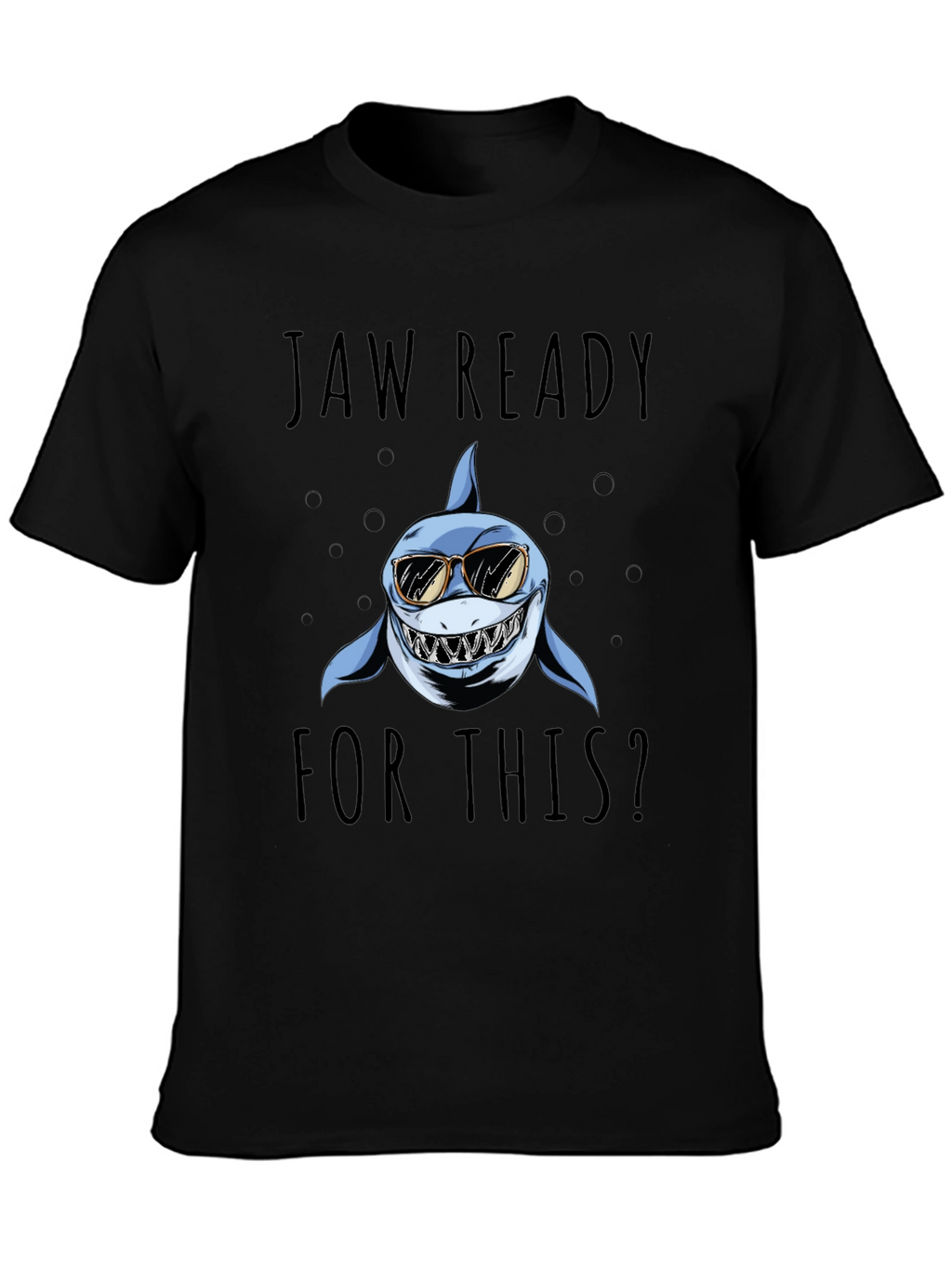 Jaw Ready Shark Graphic T-Shirt