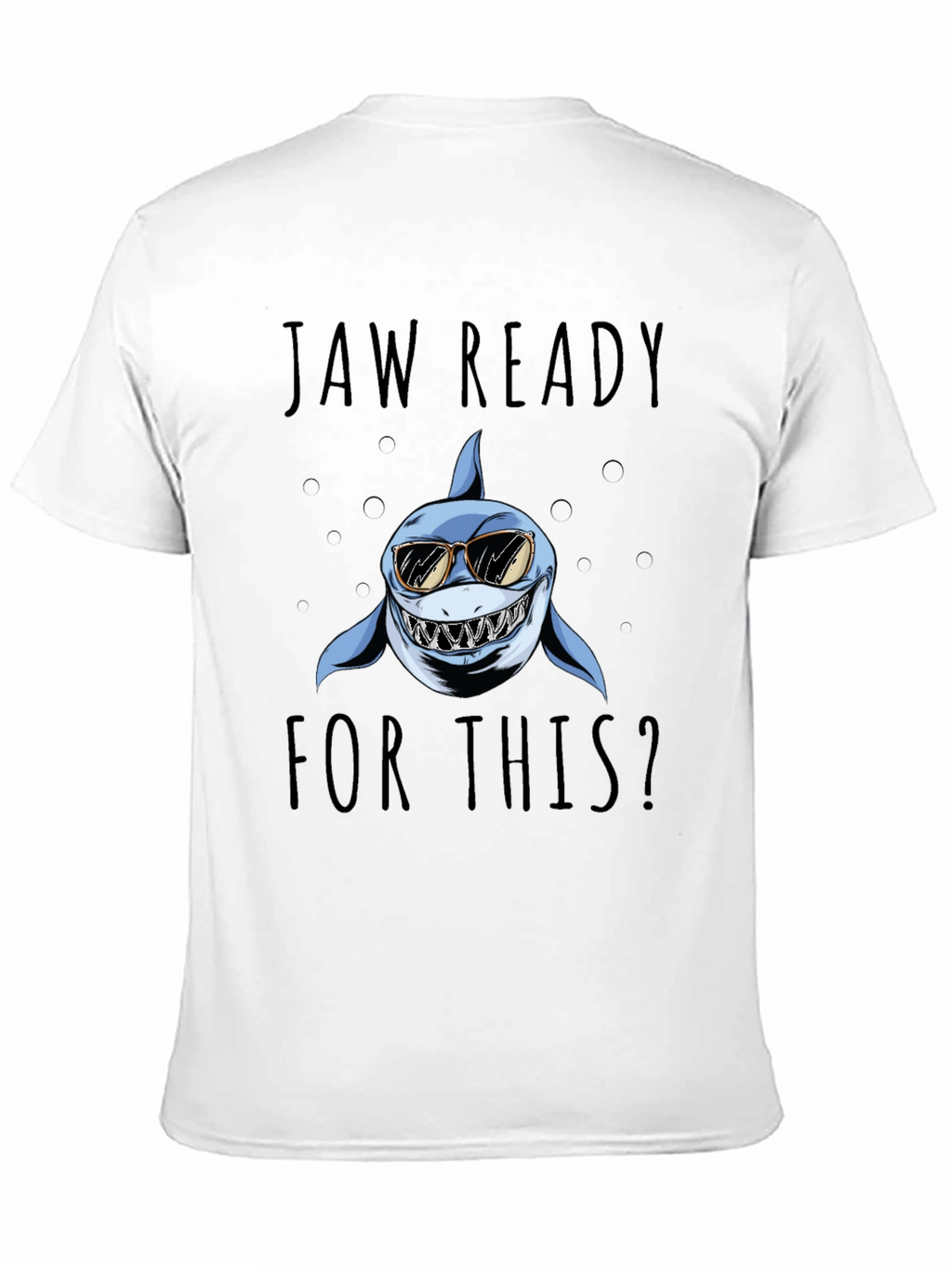 Jaw Ready Shark Graphic T-Shirt