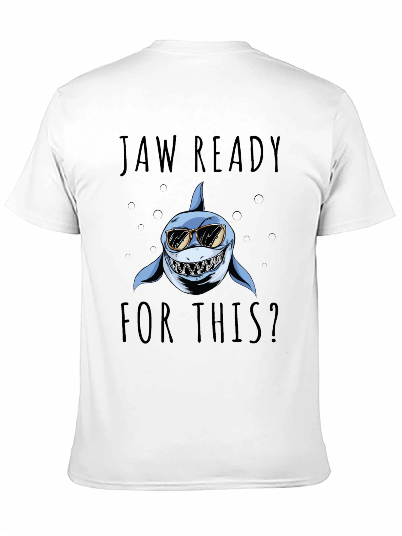 Jaw Ready Shark Graphic T-Shirt