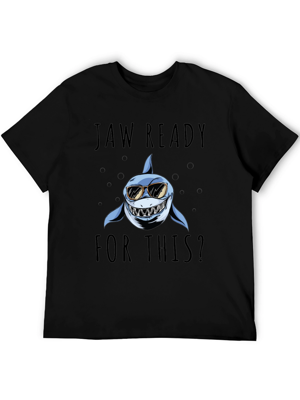 Jaw Ready Shark Graphic T-Shirt